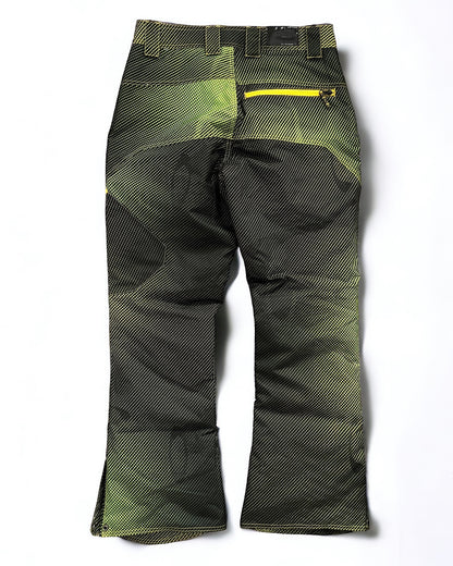 Oakley FW2010 Thinsulate Vent Zipper Technical Print Ski Pants - Size 32