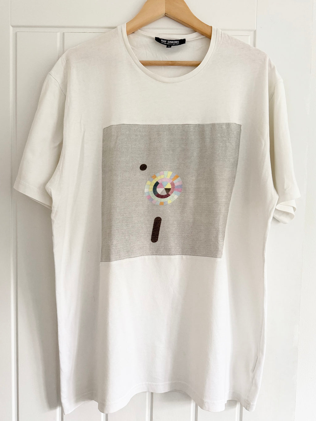 Raf Simons AW2003 'Closer' PCL Album Artwork Patch T-Shirt by Peter Saville - Size L