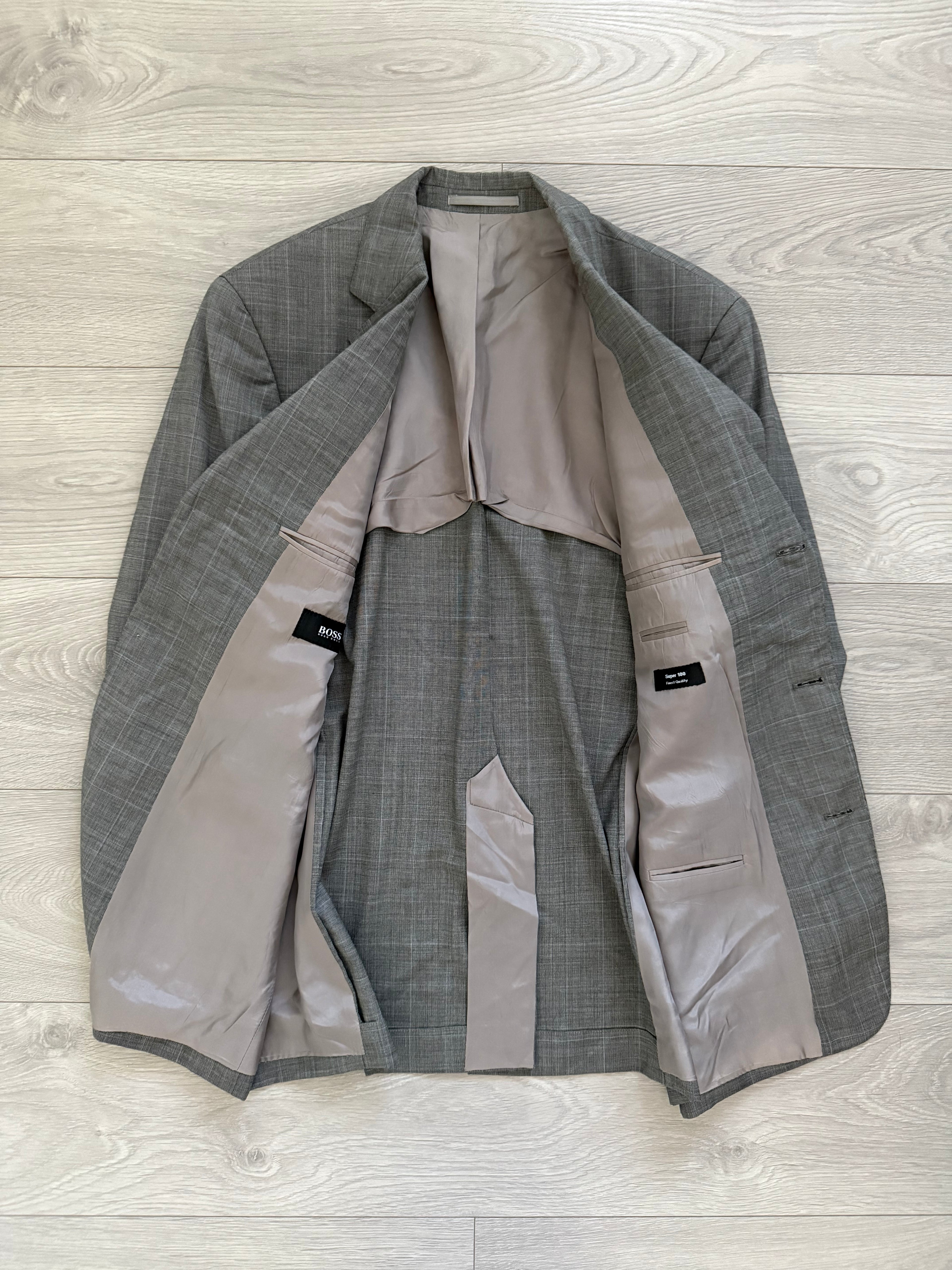 Hugo Boss 1990s Unstructured Wool 'Lucca' Jacket - Size XL