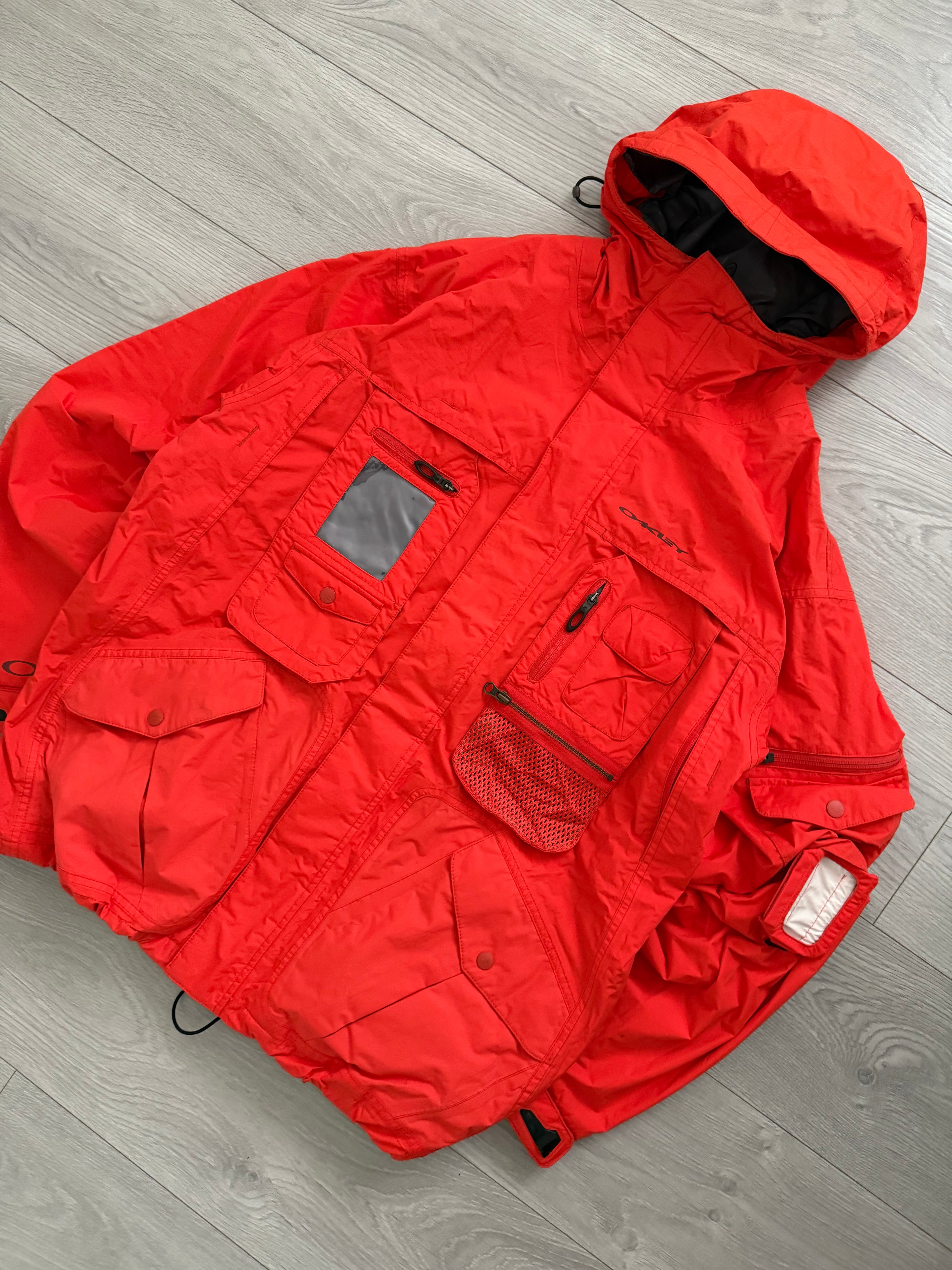 Oakley Road Fuel FW2006 Magnetic Pocket Vent Waterproof Jacket - Size L