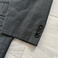 Comme Des Garcons Homme Deux 1998 Textured Pleated Suit - Size L Jacket / 32" Waist