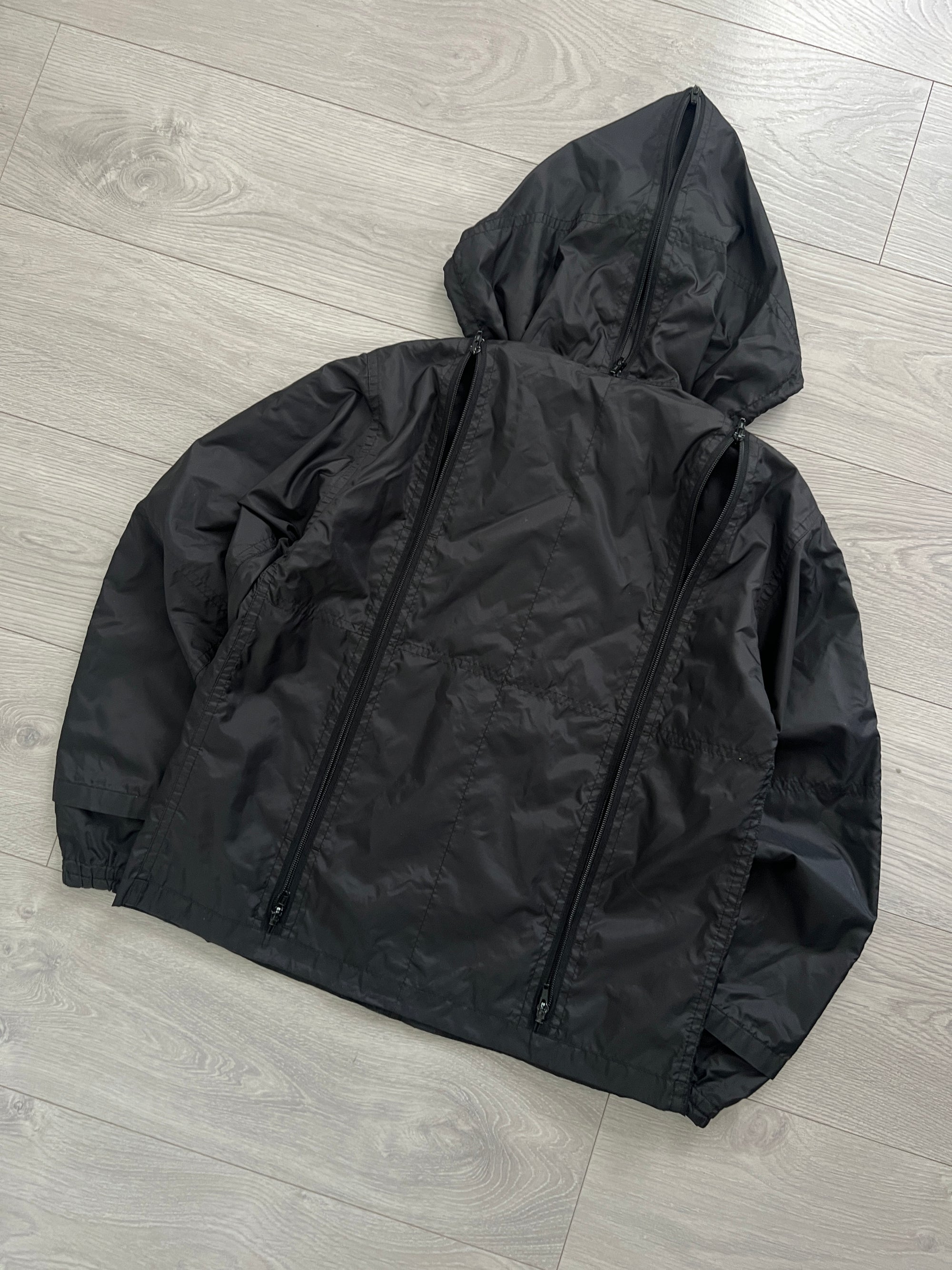 Final Home 1990s Mulit-Pocket Nylon Survival Jacket - Size S