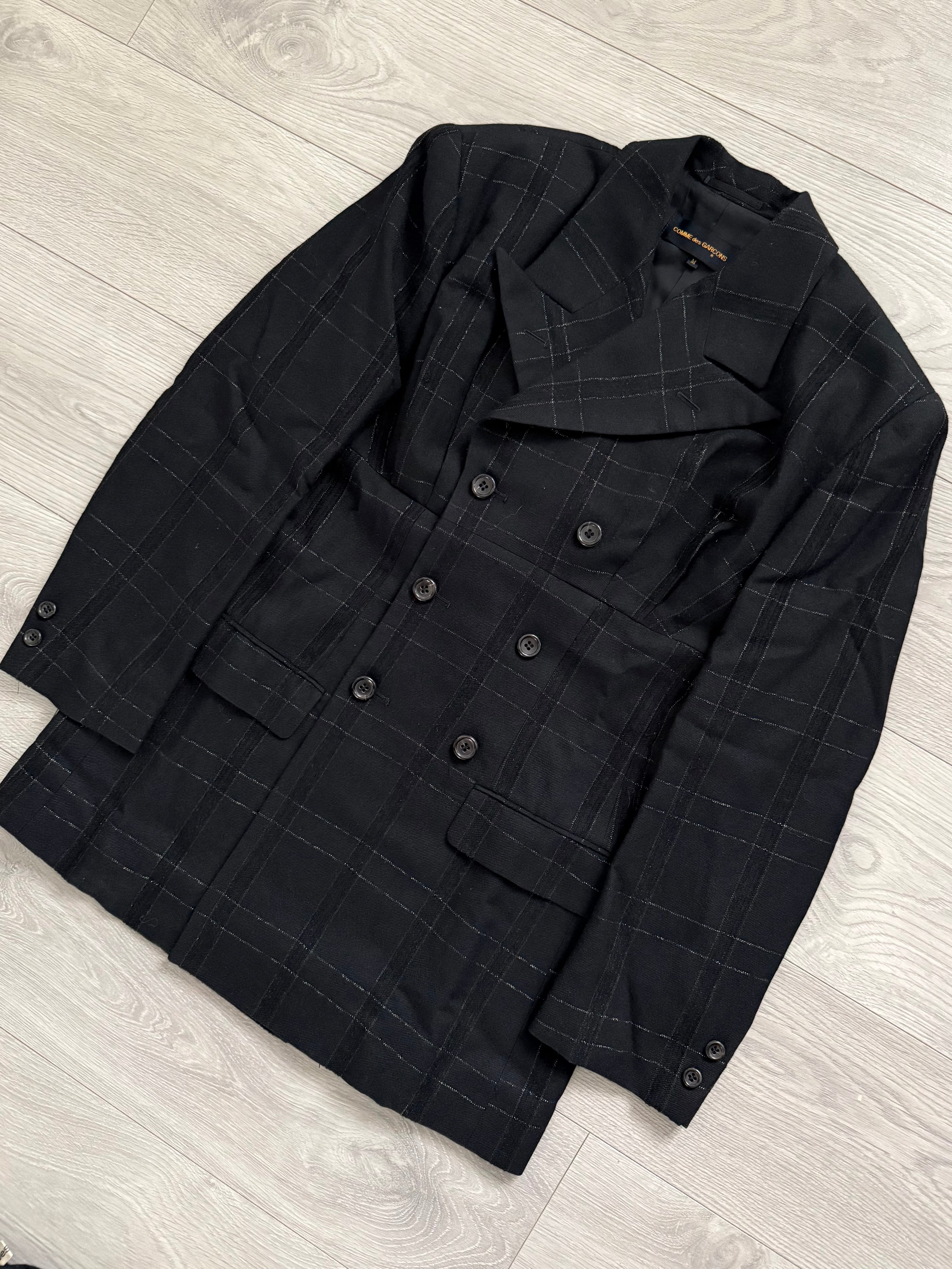 Comme Des Garcons 1990s Womens Jacket & Skirt Suit Set - Size M Womens