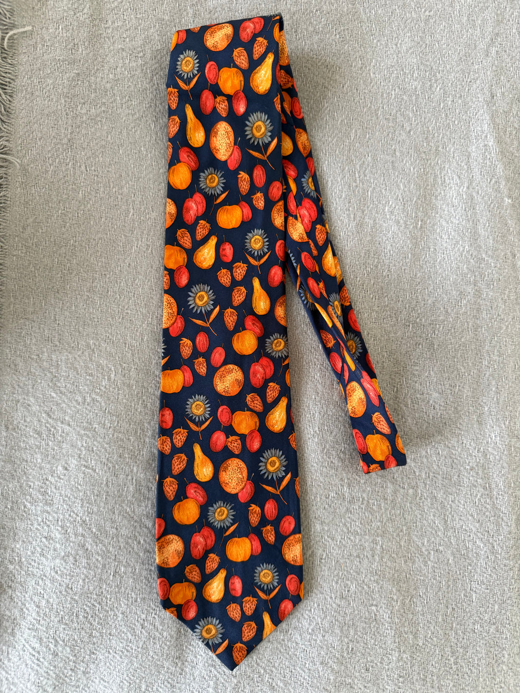 Longchamp Paris 1990s Silk Tie