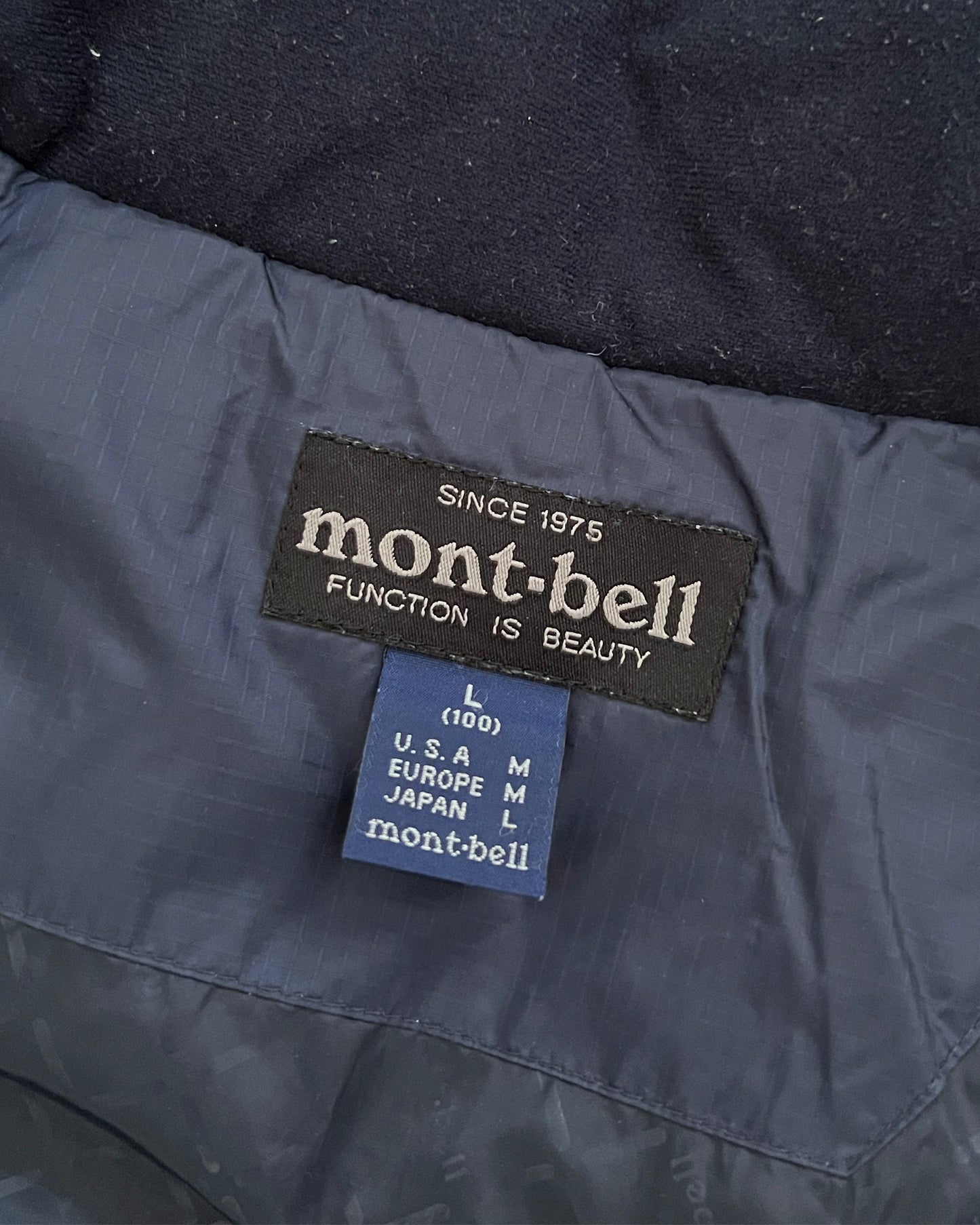 Montbell 1990s Technical Down Puffer Jacket - Size M