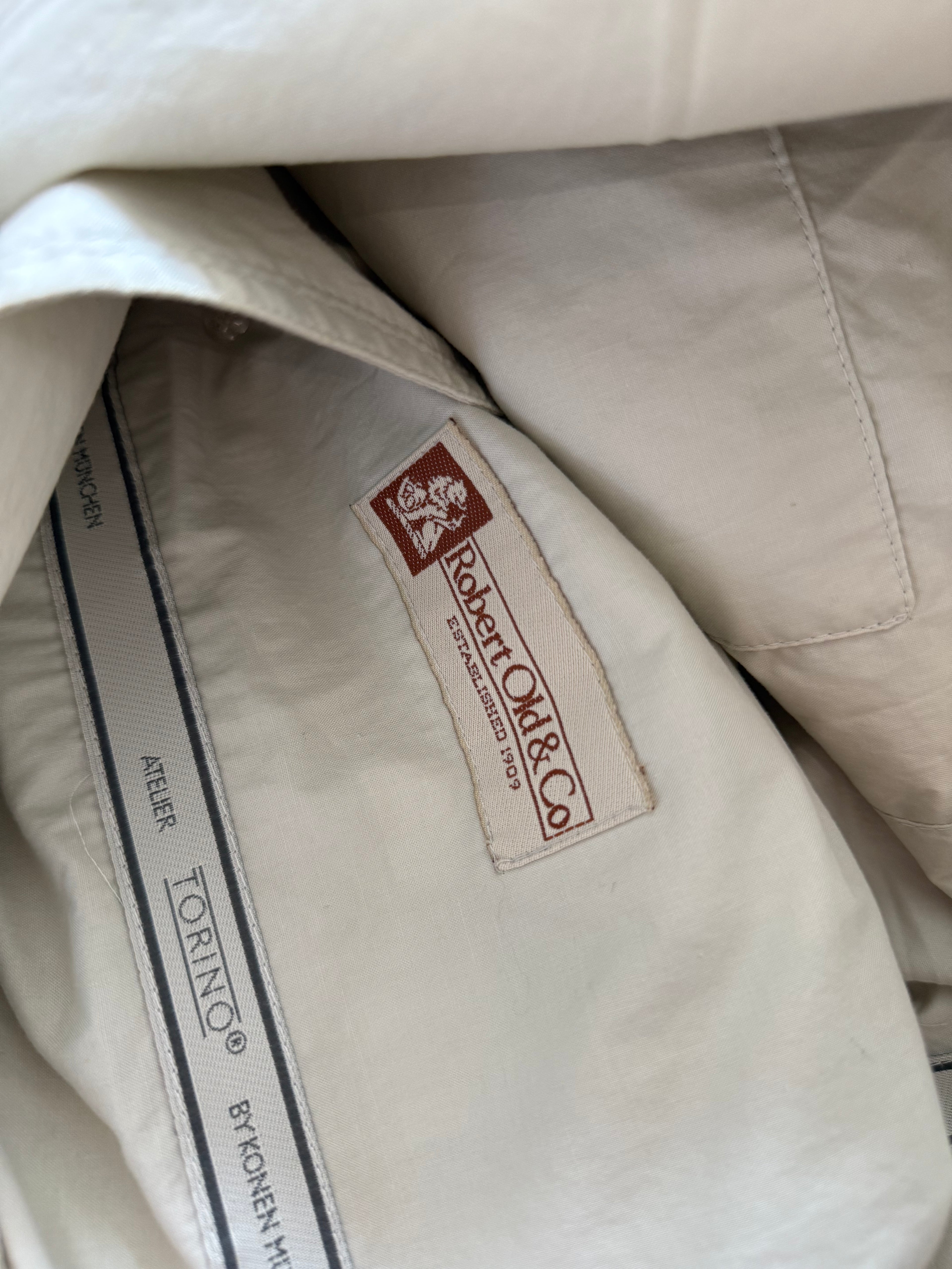 1980s Vintage Trench Coat Made in Germany - Size L
