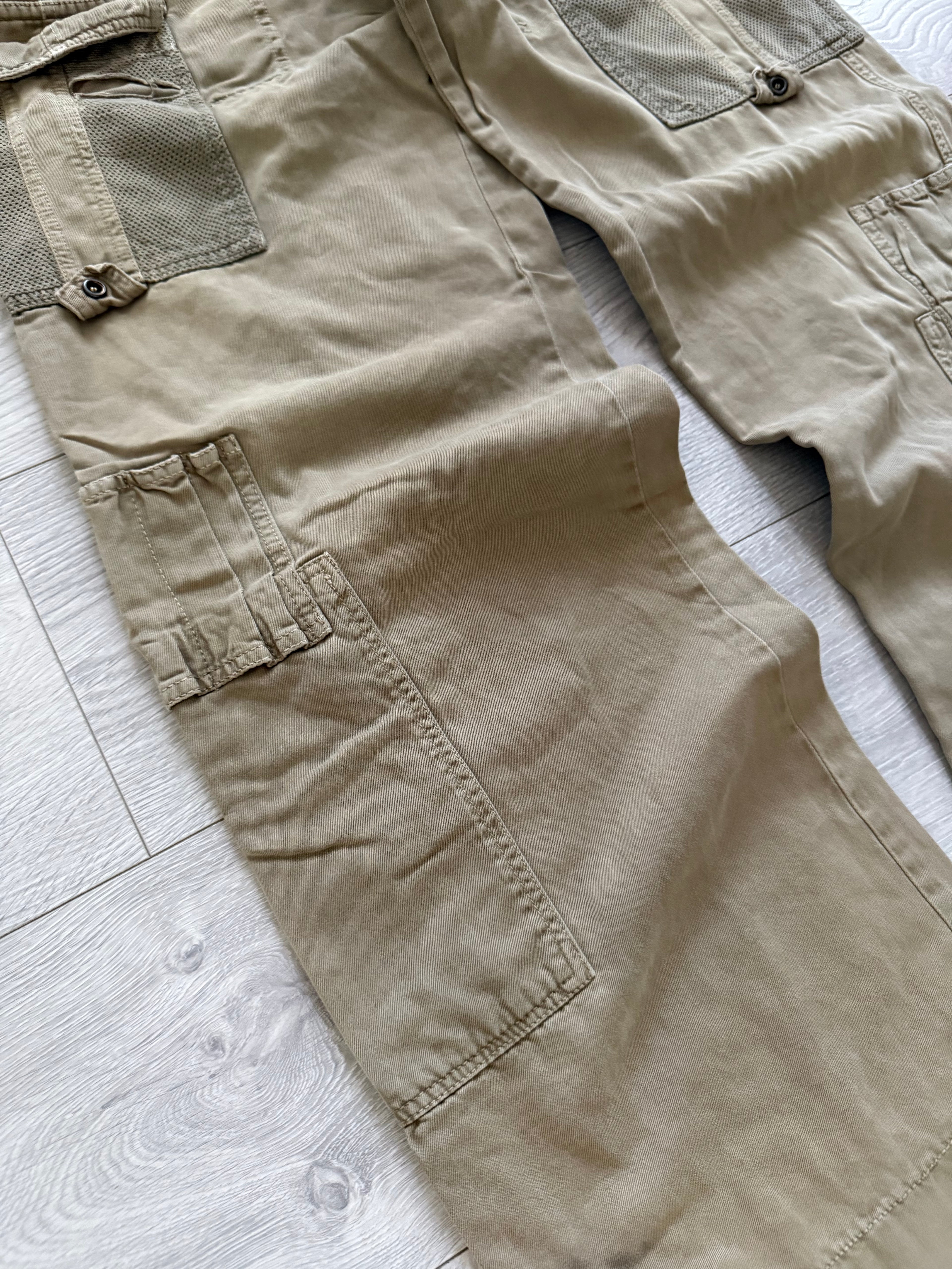 Dolce & Gabbana 00s Vintage Military Cargo Pants - Size 32