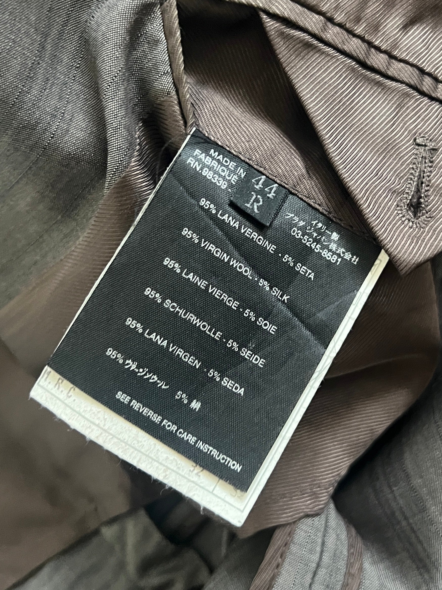 Prada Mainline SS2001 Runway Unlined Suit - Size S Jacket / 30" Waist