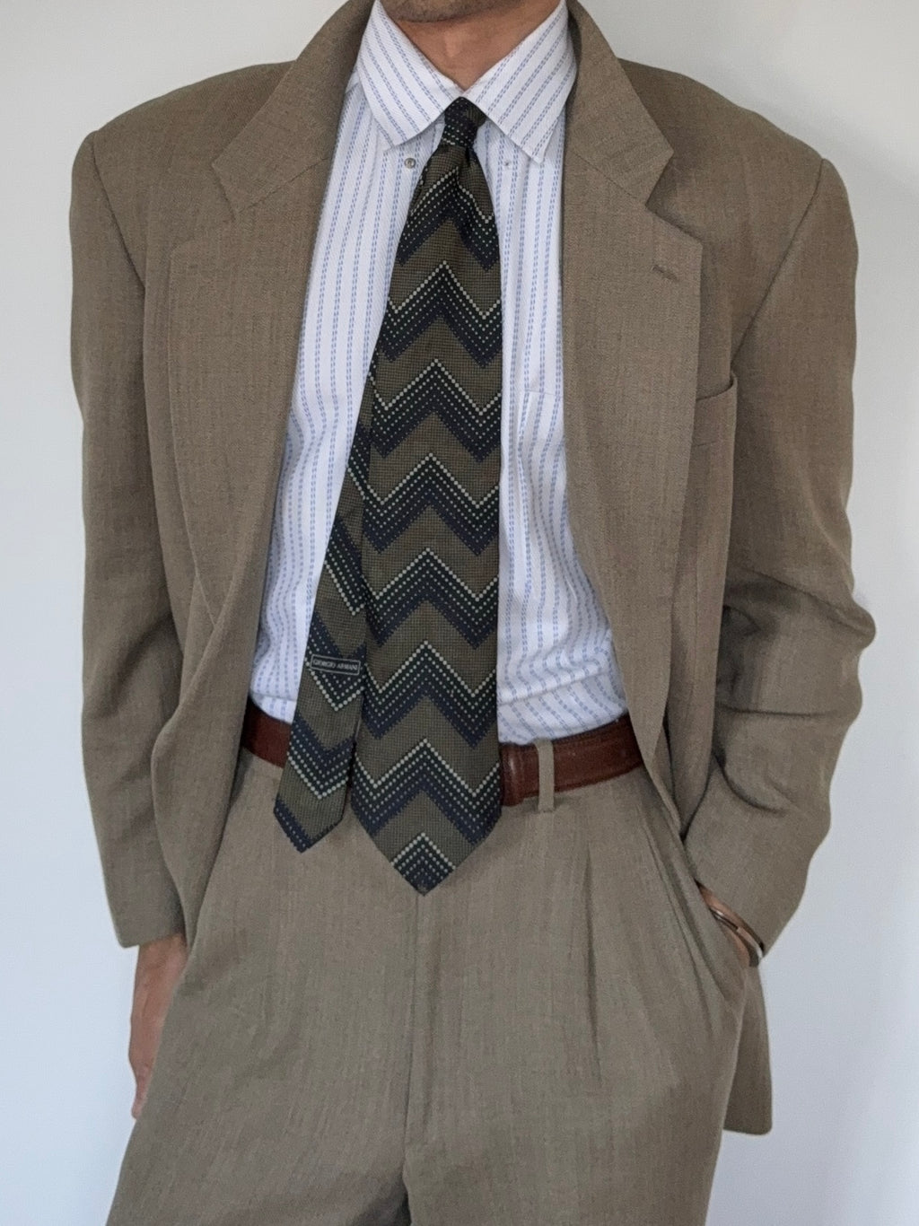 Giorgio Armani 1990s Silk Tie
