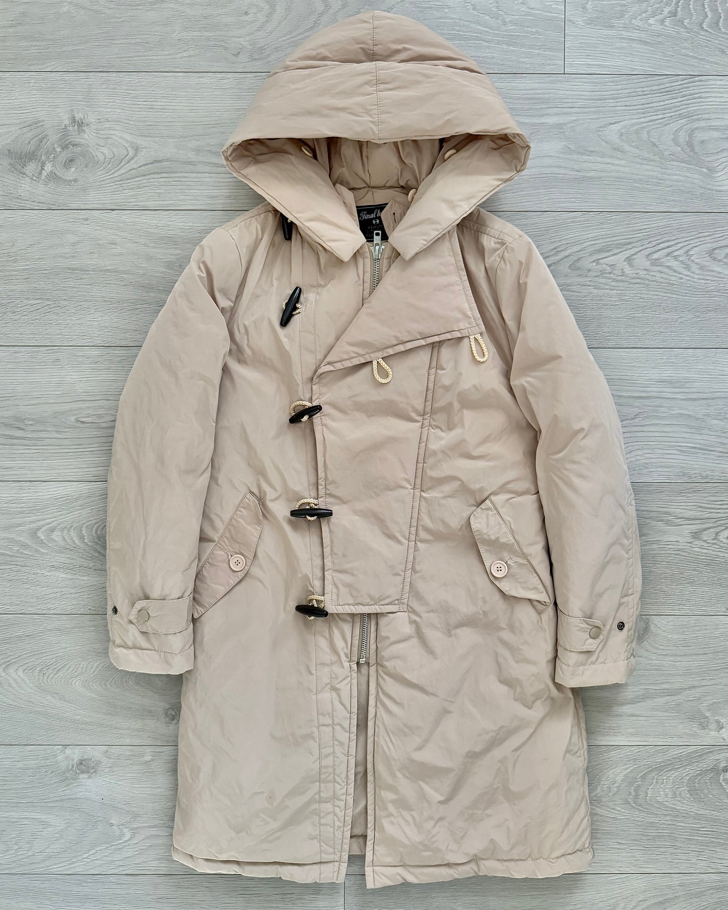 Final Home 1990s Insulated Padded Military Parka - Size M