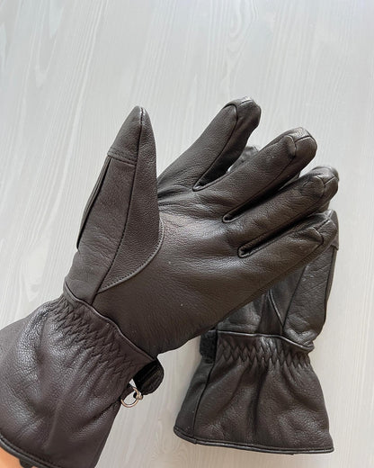 Salomon Primaloft Insulated Leather Gloves