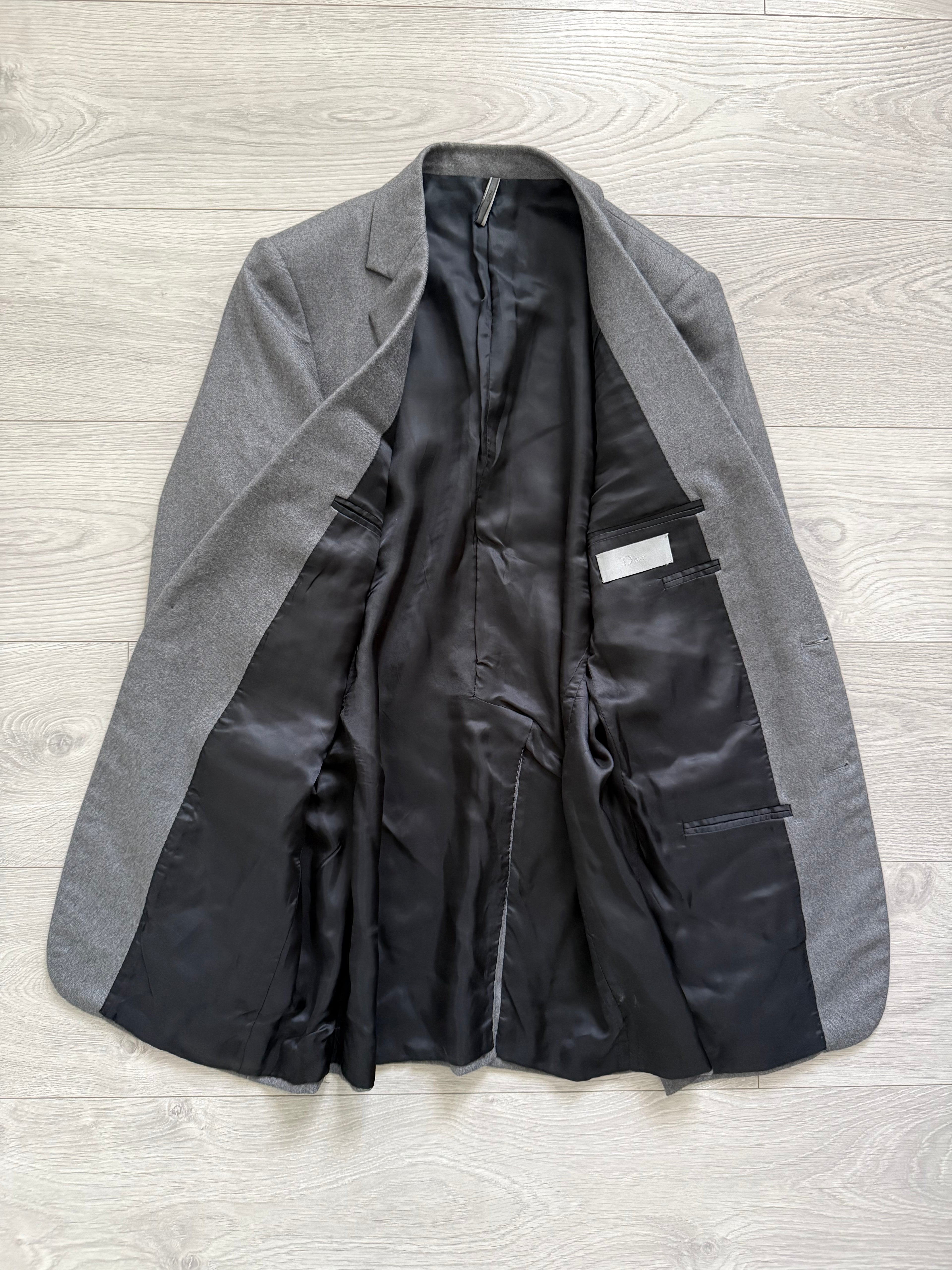 Dior Homme by Hedi Slimane FW2007 Cashmere Blazer Jacket - Size S