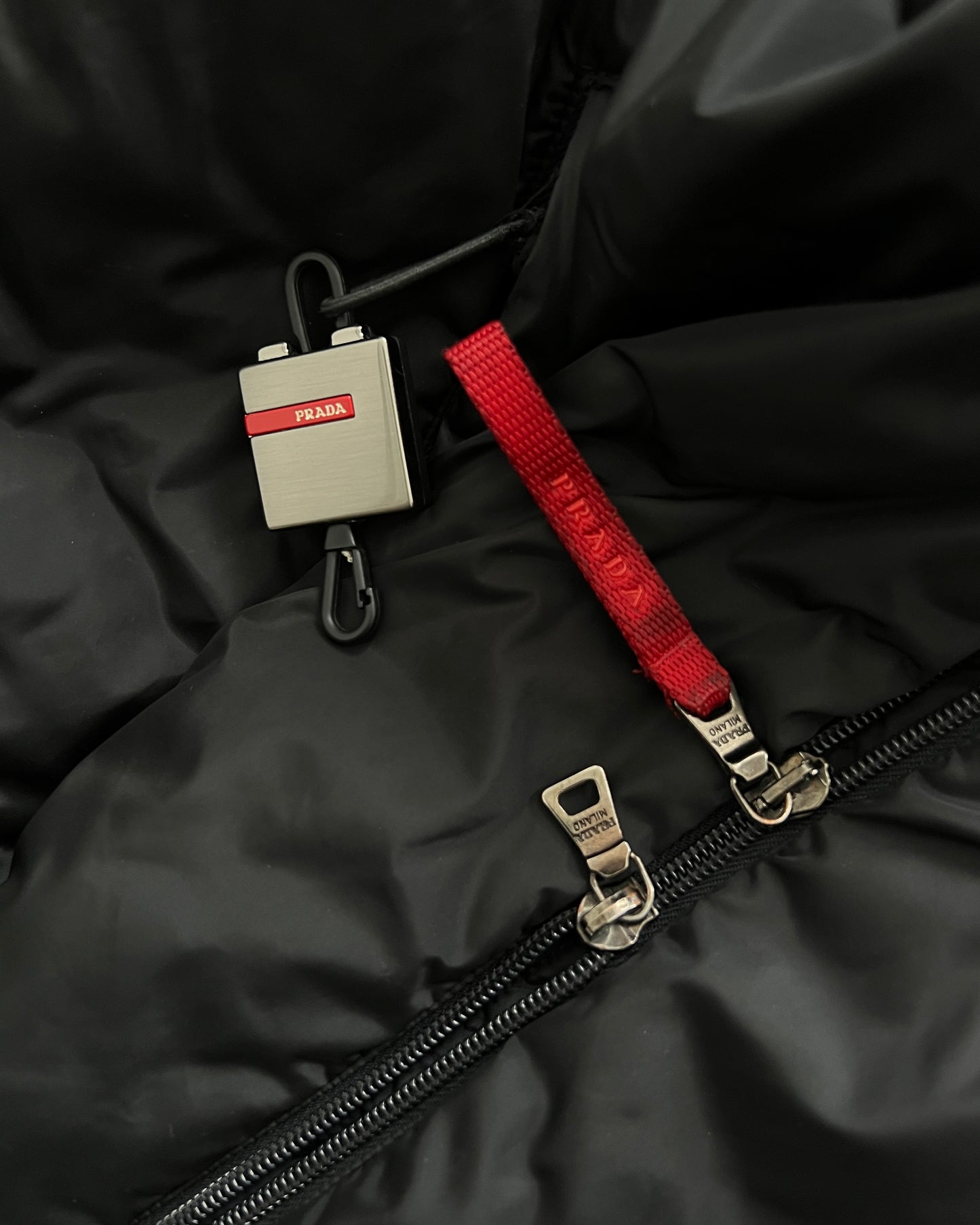 Prada Sport 00s Padded Nylon Technical Jacket - Size L