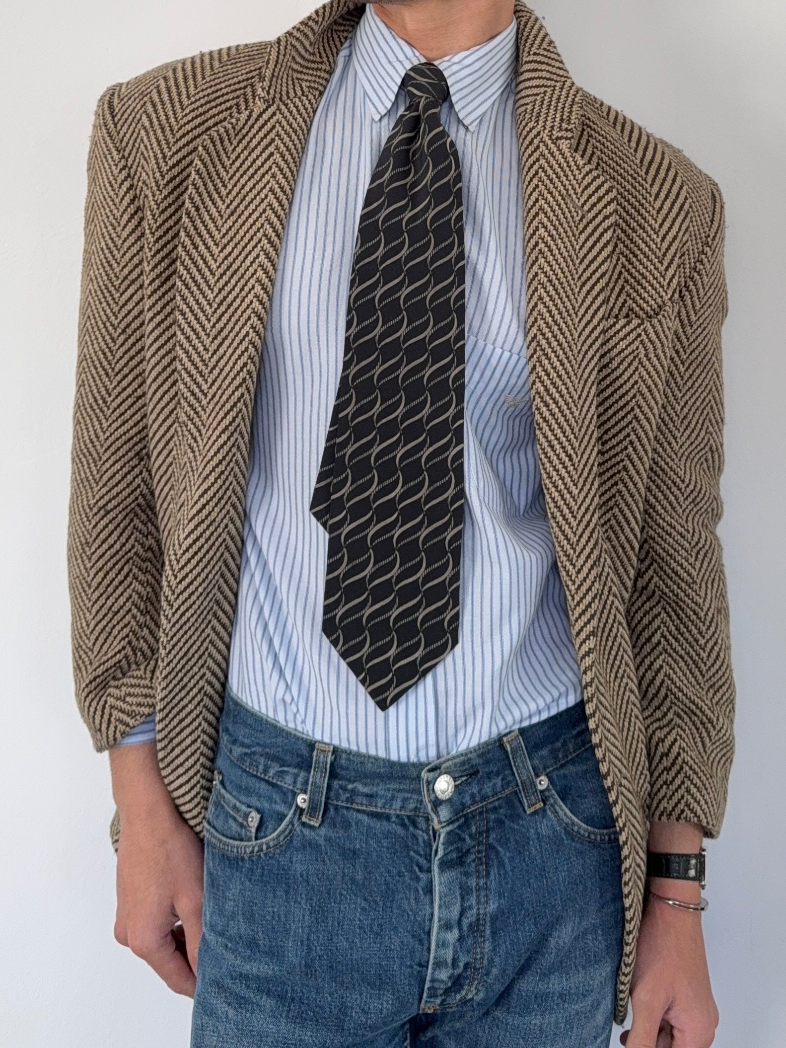 Giorgio Armani 1990s Silk Tie