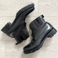 Miu Miu FW2002 Leather Lace Up Boots - Size 6.5 Womens