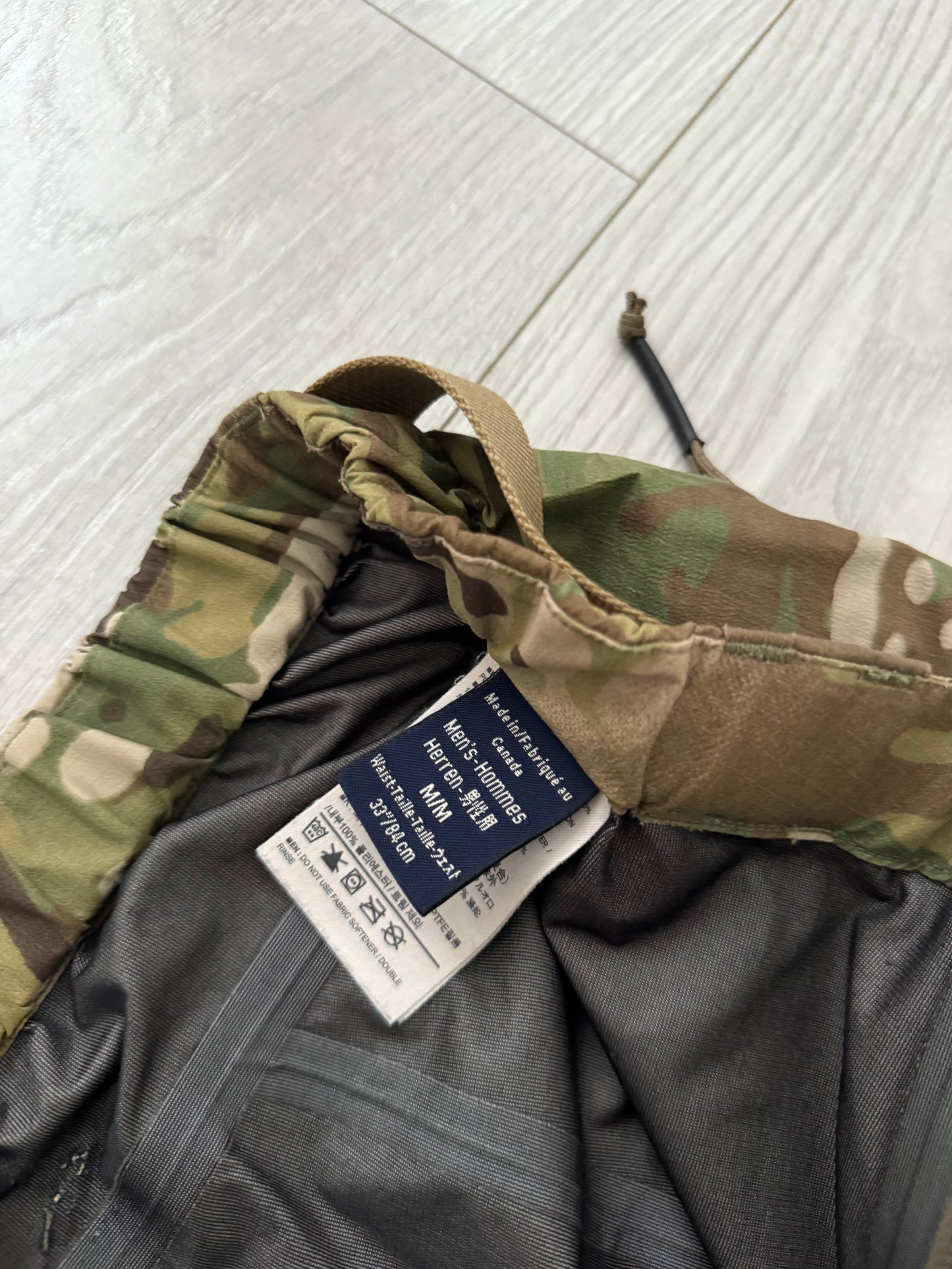Arcteryx LEAF Alpha LT GEN 2 Gore-Tex Waterproof Pants Multicam - Size M