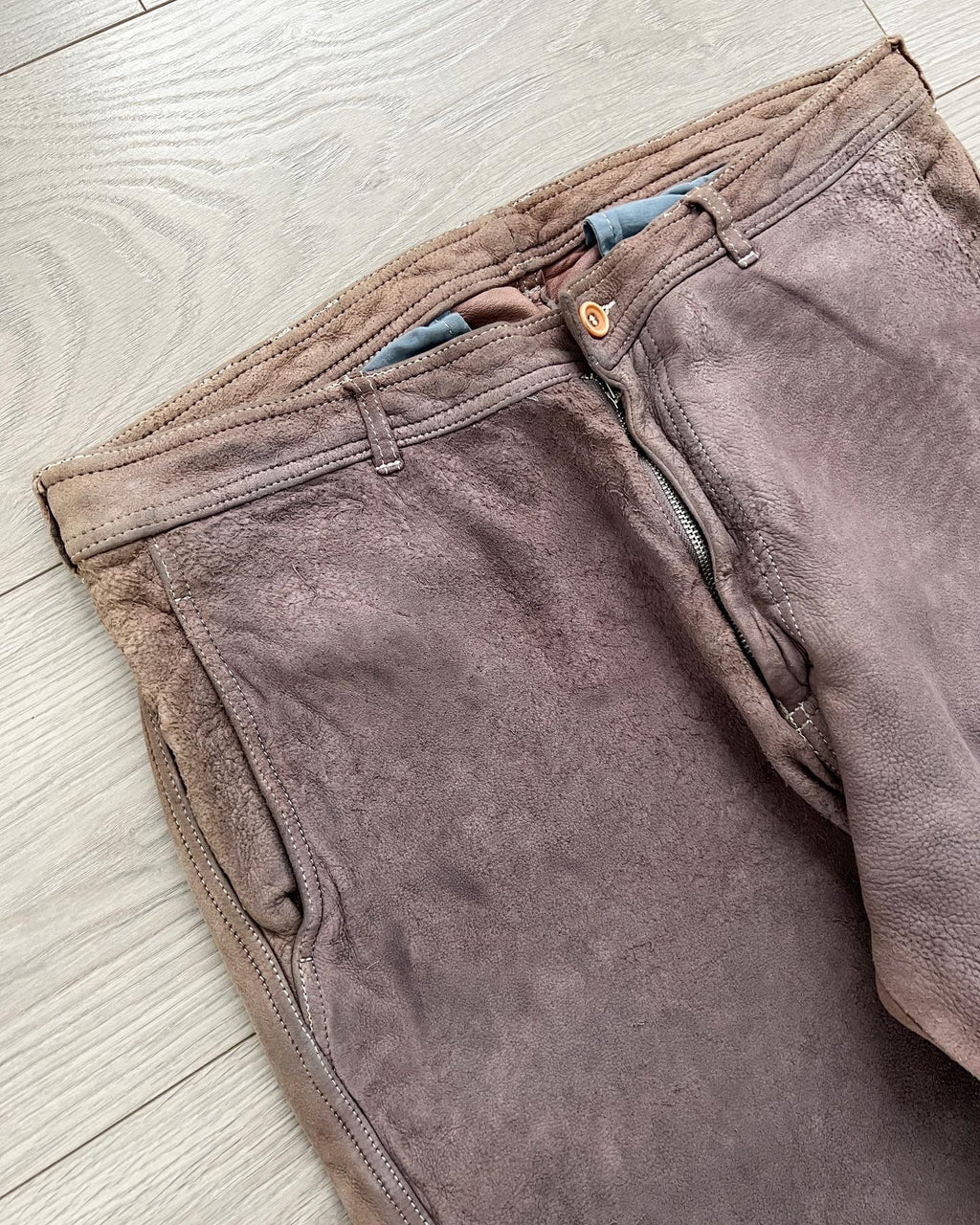 Comme Des Garcons Shirt Vintage Leather Pants - Size 32