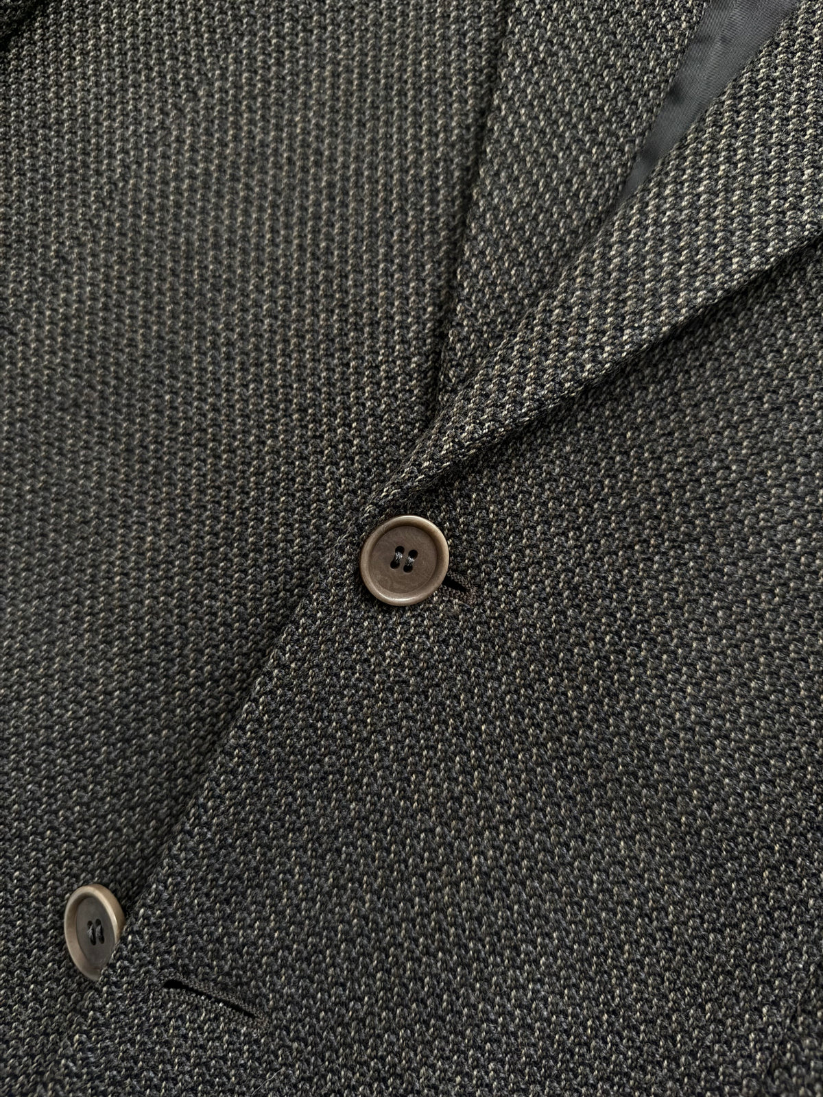 Giorgio Armani 1990s Vestimenta 2B Textured Wool Sport Jacket Blazer  - Size M