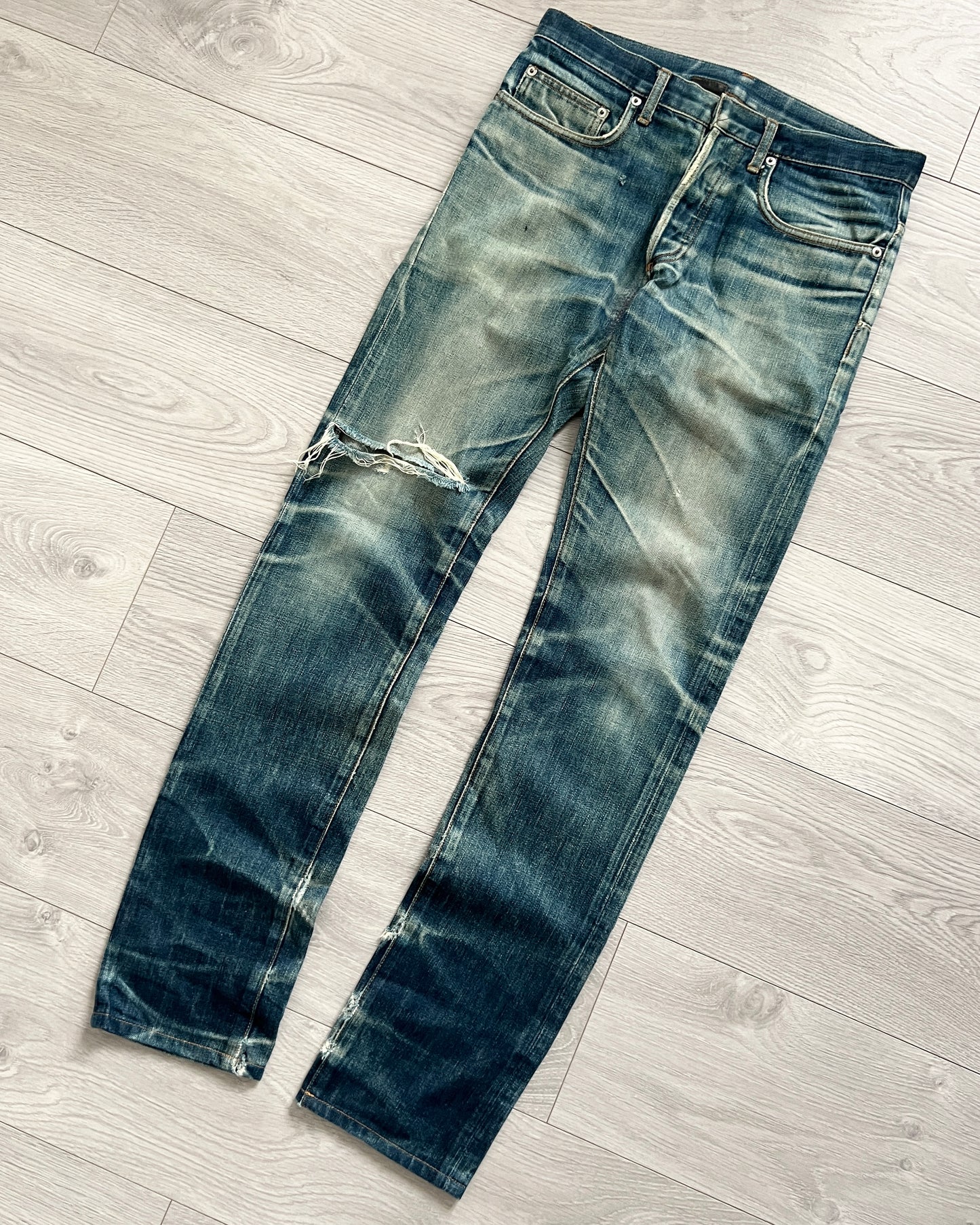 Dior Homme by Hedi Slimane AW2004 Denim Jeans - Size 29