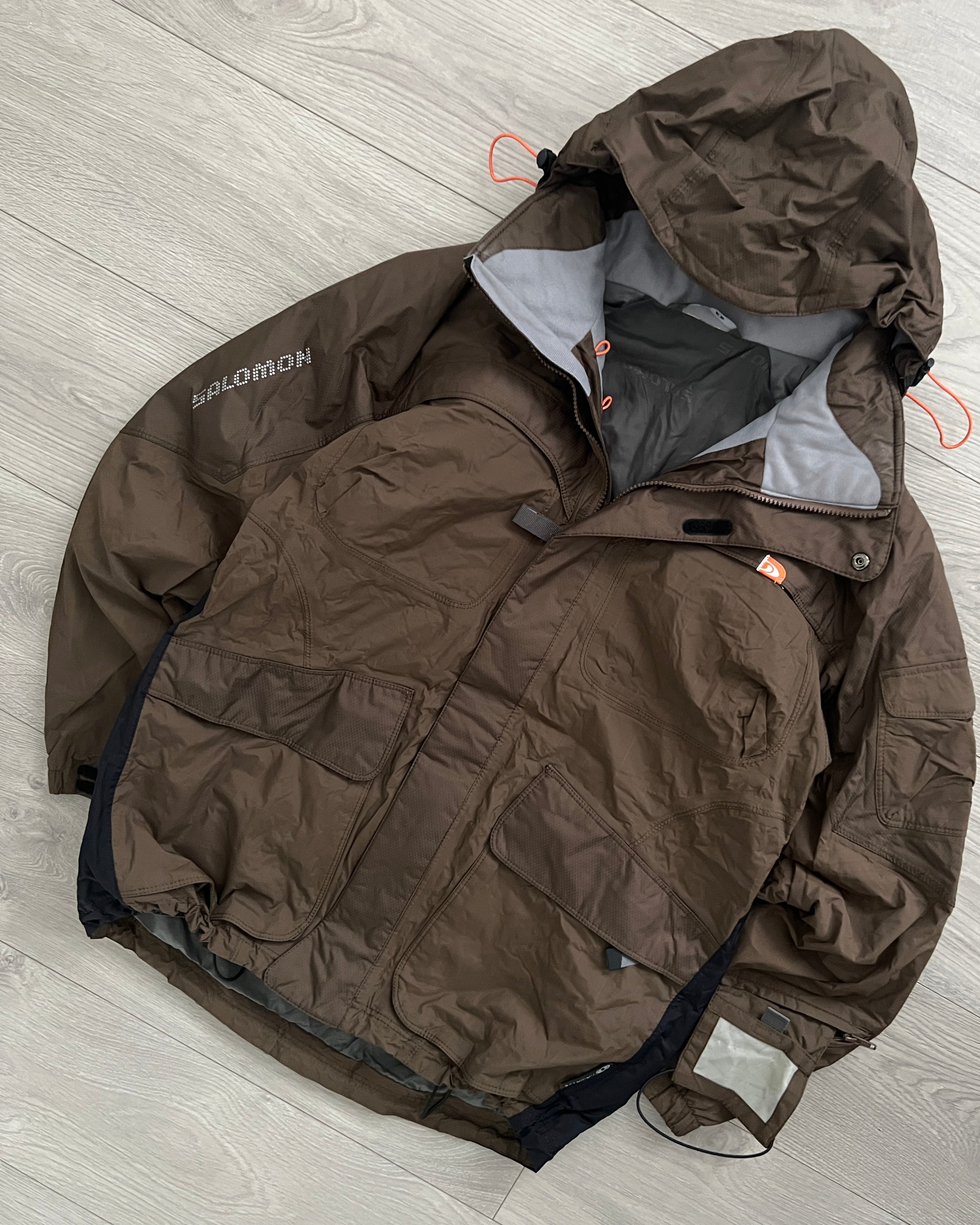 Salomon 2004 Waterproof Vent Zipper Technical Jacket - Size M