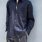 Comme Des Garcons Homme AW2003 Wool Box Check Shirt - Size M