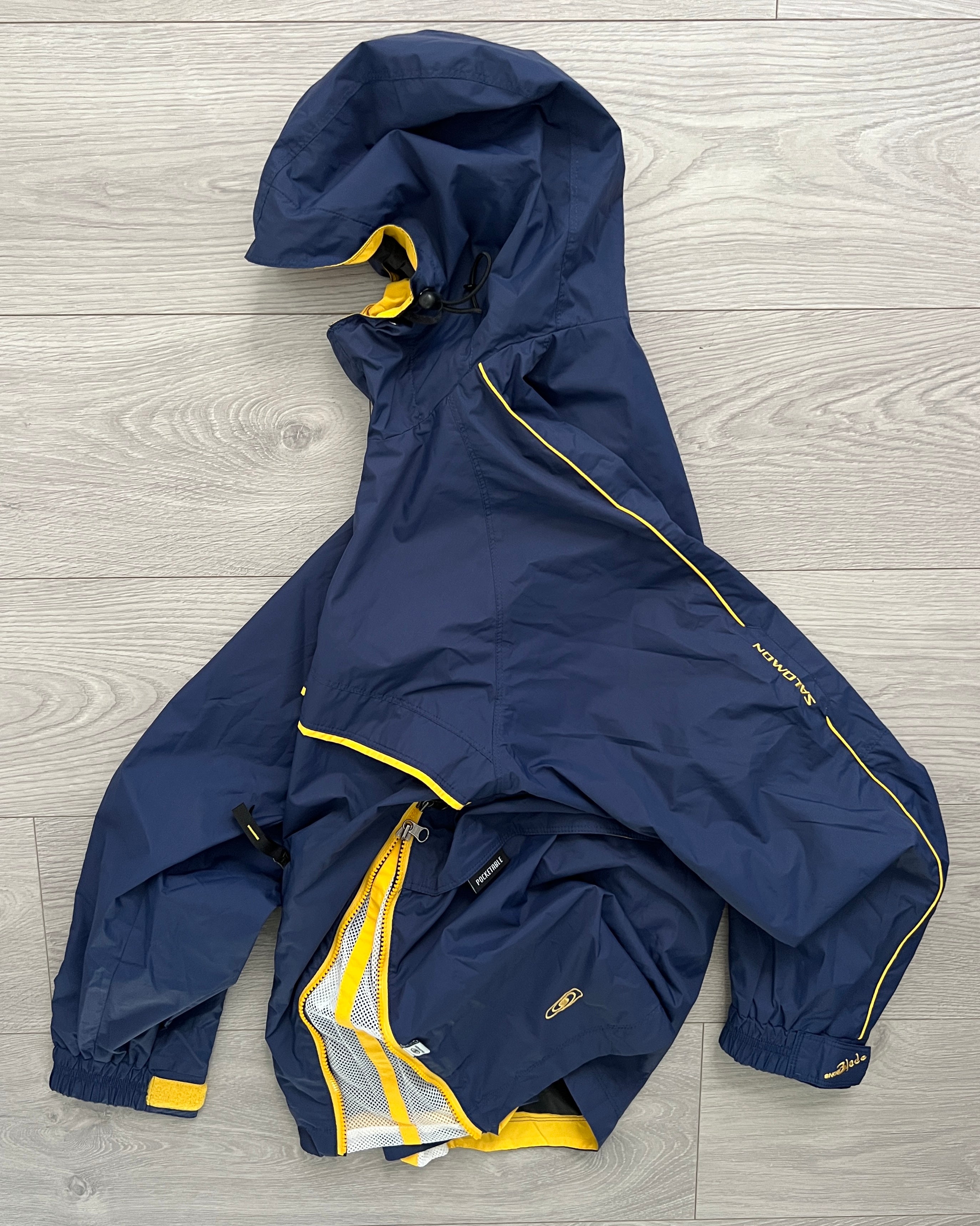 Salomon 1990s WarmTech Waterproof Insulated Packable Tech Anorak - Size S