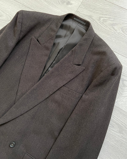 Comme Des Garcons Homme AW1988 Wool Pleated Suit - Size M Jacket / 30" Waist Trousers