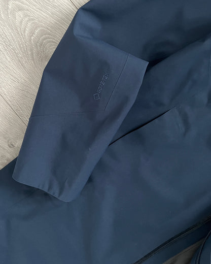 Arcteryx Keppel Waterproof Trench Coat Blue - Size M