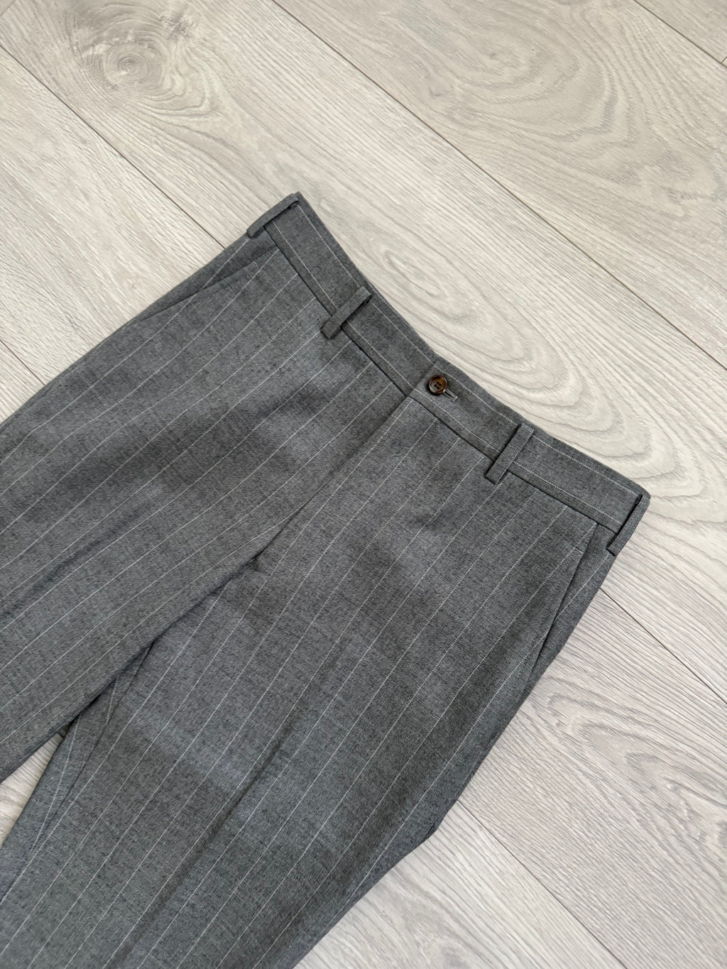 Comme Des Garcons Homme Plus AW2009 Curve Panelled Wool Suit - Size XS Jacket / 30" Waist