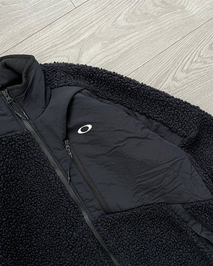 Oakley Nylon Panelled Technical Fleece Jacket - Size M