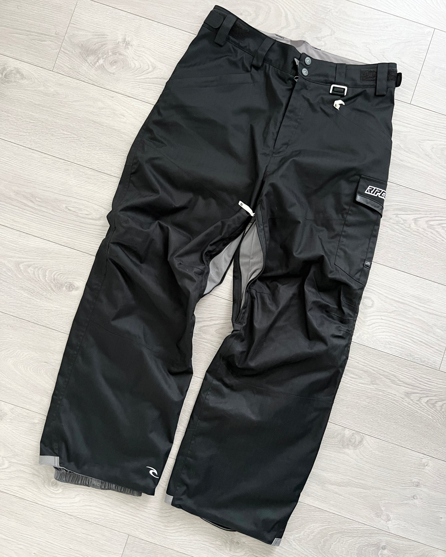 Rip Curl 00s Waterproof Vent Zip Waterproof Ski Pants - Size 34 to 36