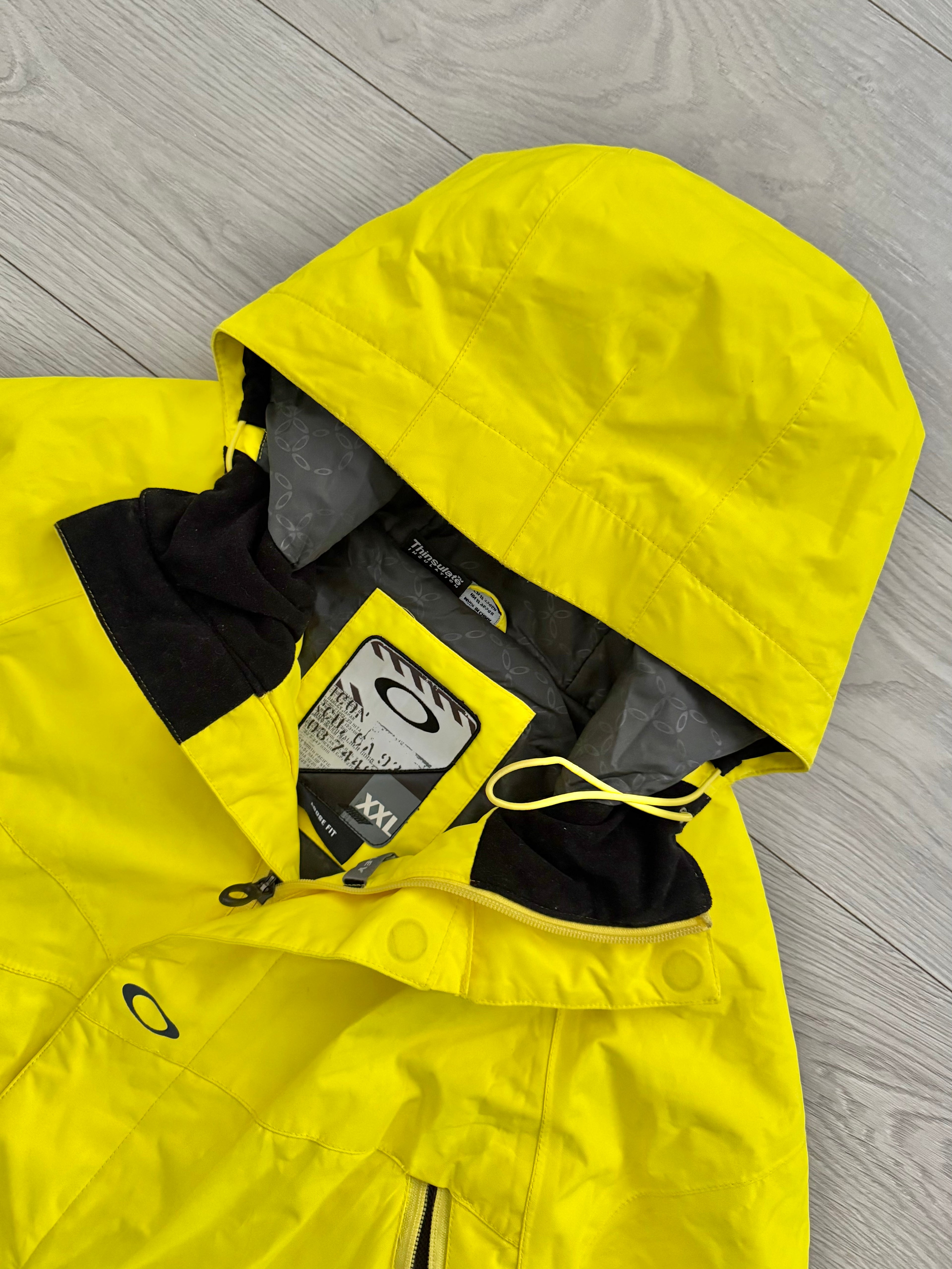 Oakley FW2008 Thinsulate Waterproof Magnetic Flap Technical Vent Jacket - Size XXL