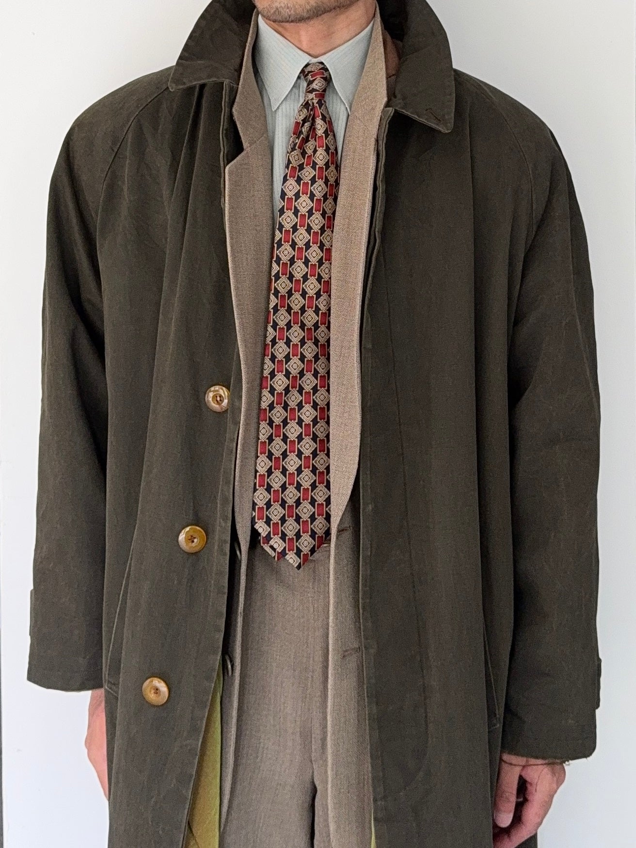 Emporio Armani 1980s Waterproof Insulated Coat - Size L