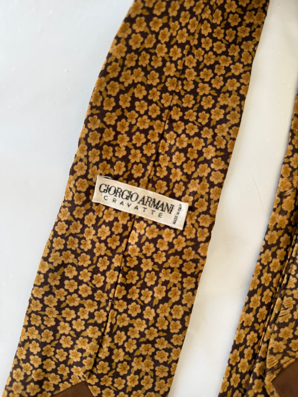 Giorgio Armani 1990s Silk Tie