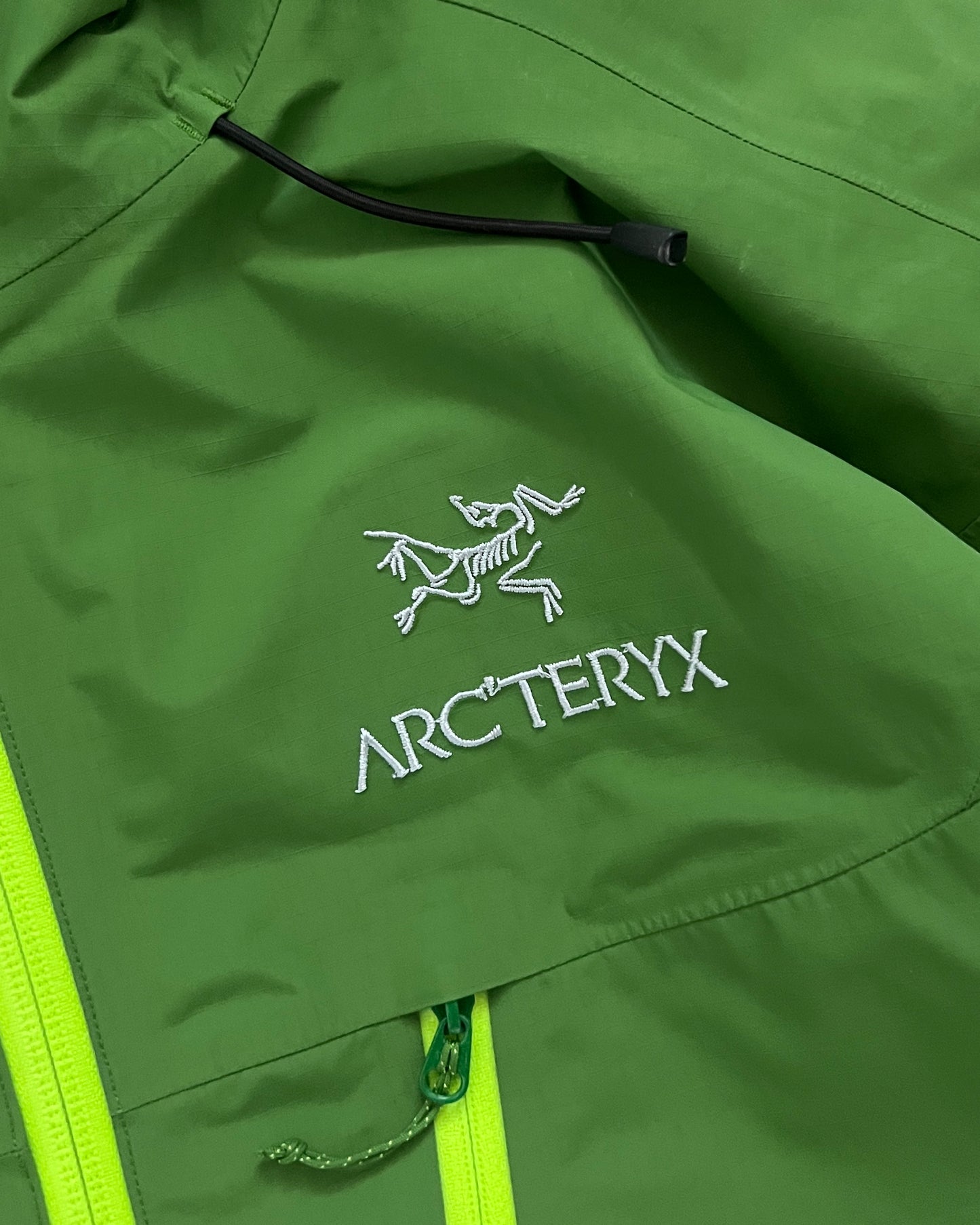 Arcteryx Alpha SL Green Gore-Tex Technical Jacket - Size M