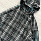 Salomon 00s Clima Pro Waterproof Softshell Grid Pattern Tech Jacket - Size S