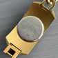 Jean Paul Gaultier 1990s Gold Colour Digital Technical Watch Bracelet