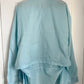 Helmut Lang SS1998 Silk Nylon Blue Cummerbund Packable Jacket - Size L