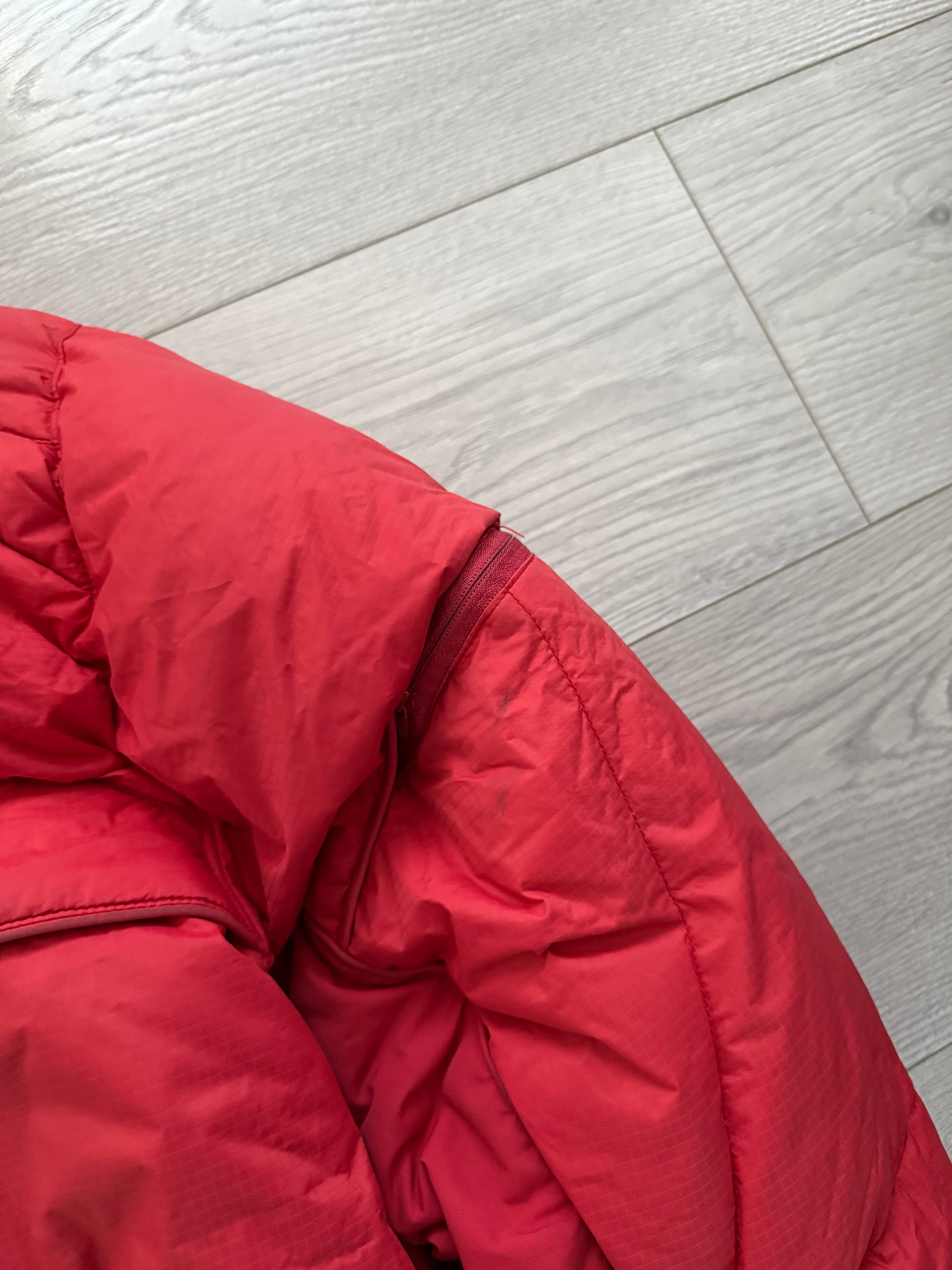 Oakley AW06 Goose Down Red Technical Puffer Jacket - Size M