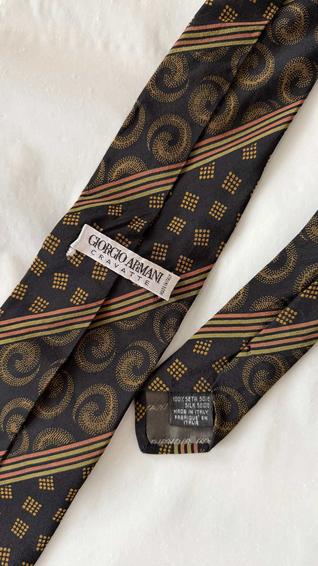 Giorgio Armani 1990s Silk Tie