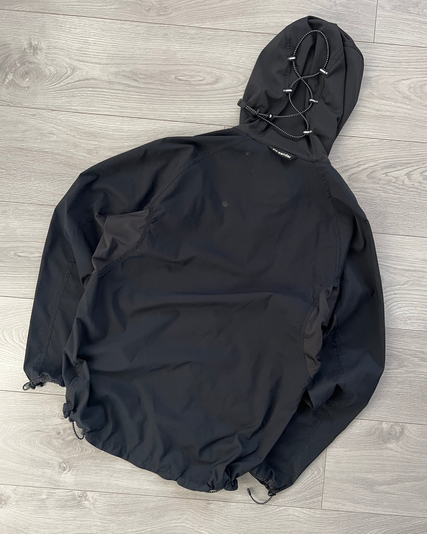 And Wander Technical Windproof Water Repellent Reflective Jacket - Size M