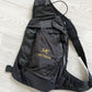 Arcteryx Quiver Vintage Crossbody Sling Bag Black/24k