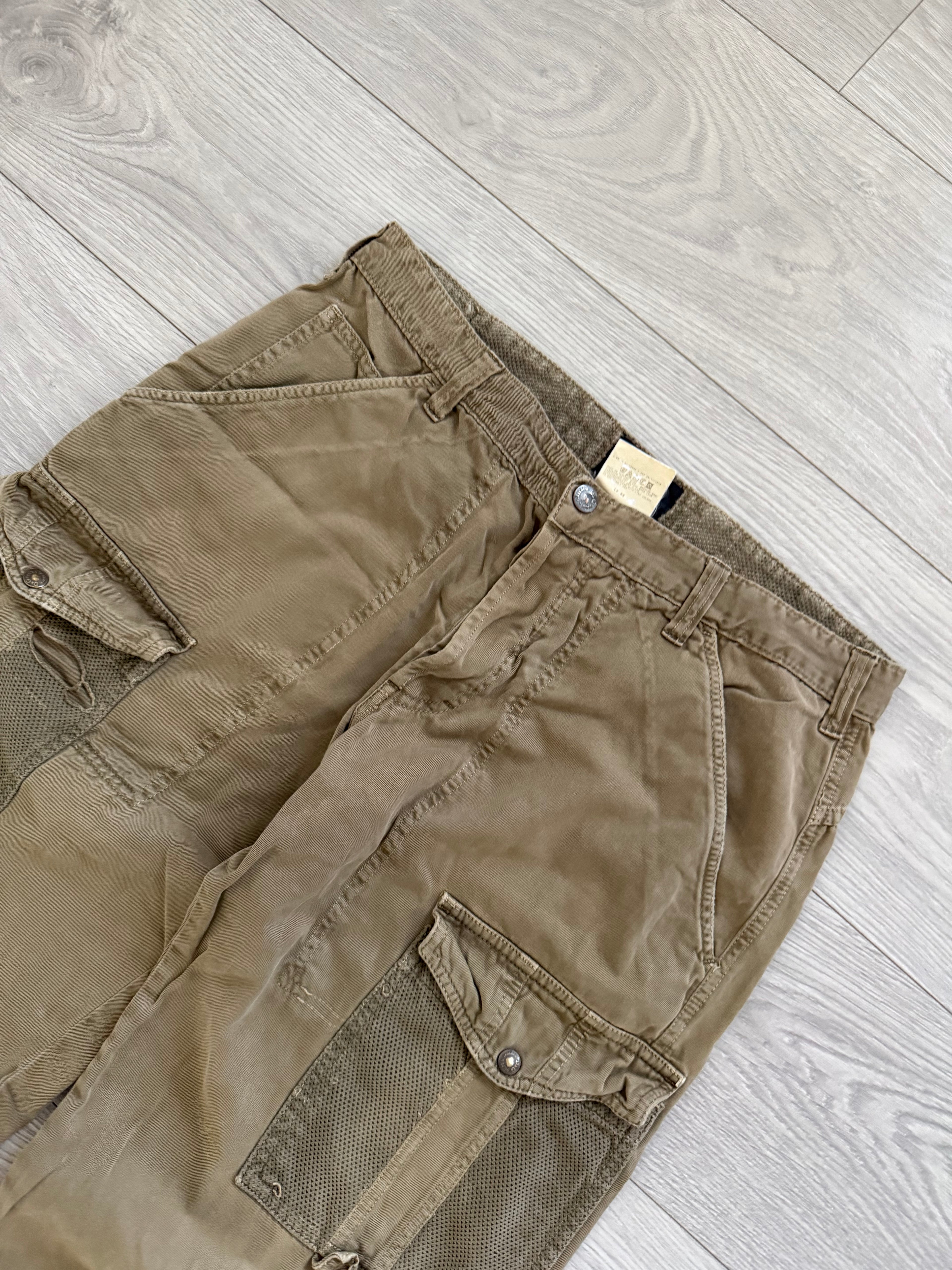 Dolce & Gabbana 00s Vintage Military Cargo Pants - Size 32