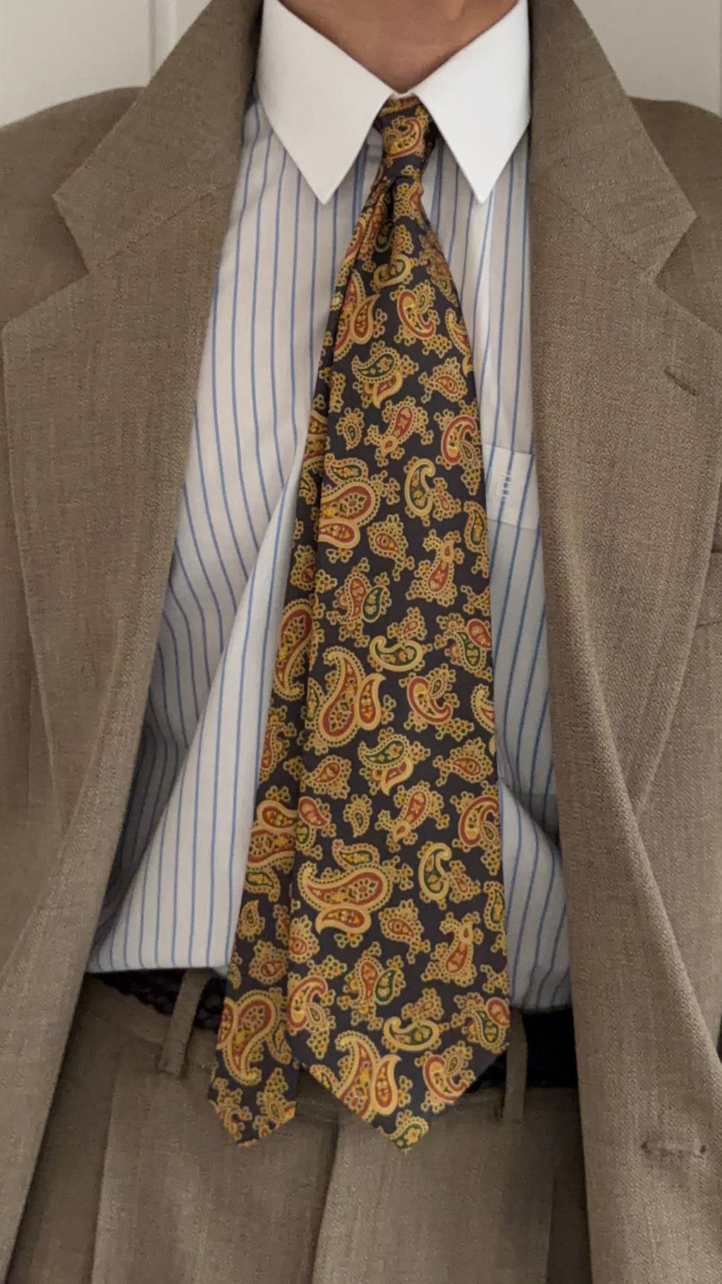 Jim Thompson 1990s Silk Tie