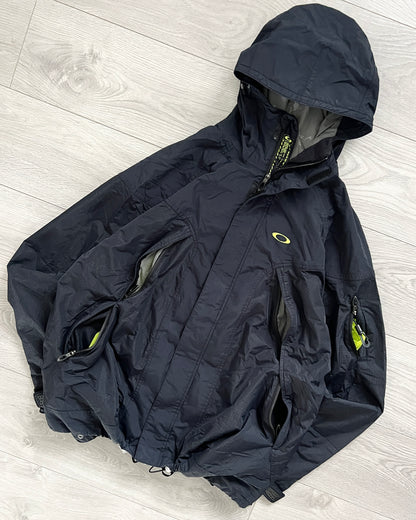 Oakley AW2005 Road Fuel Waterproof Vent-Zip Tech Jacket - Size L