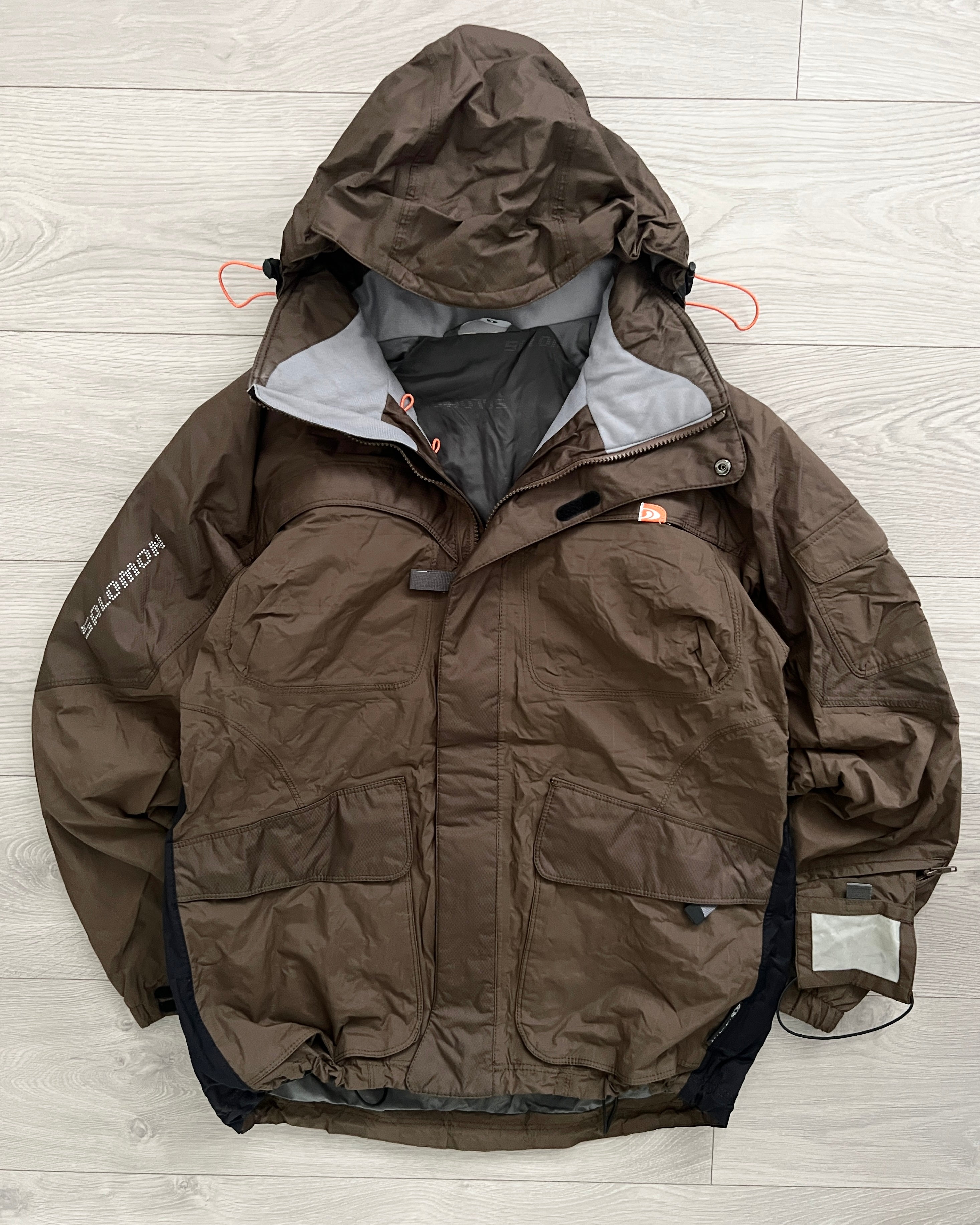 Salomon 2004 Waterproof Vent Zipper Technical Jacket - Size M