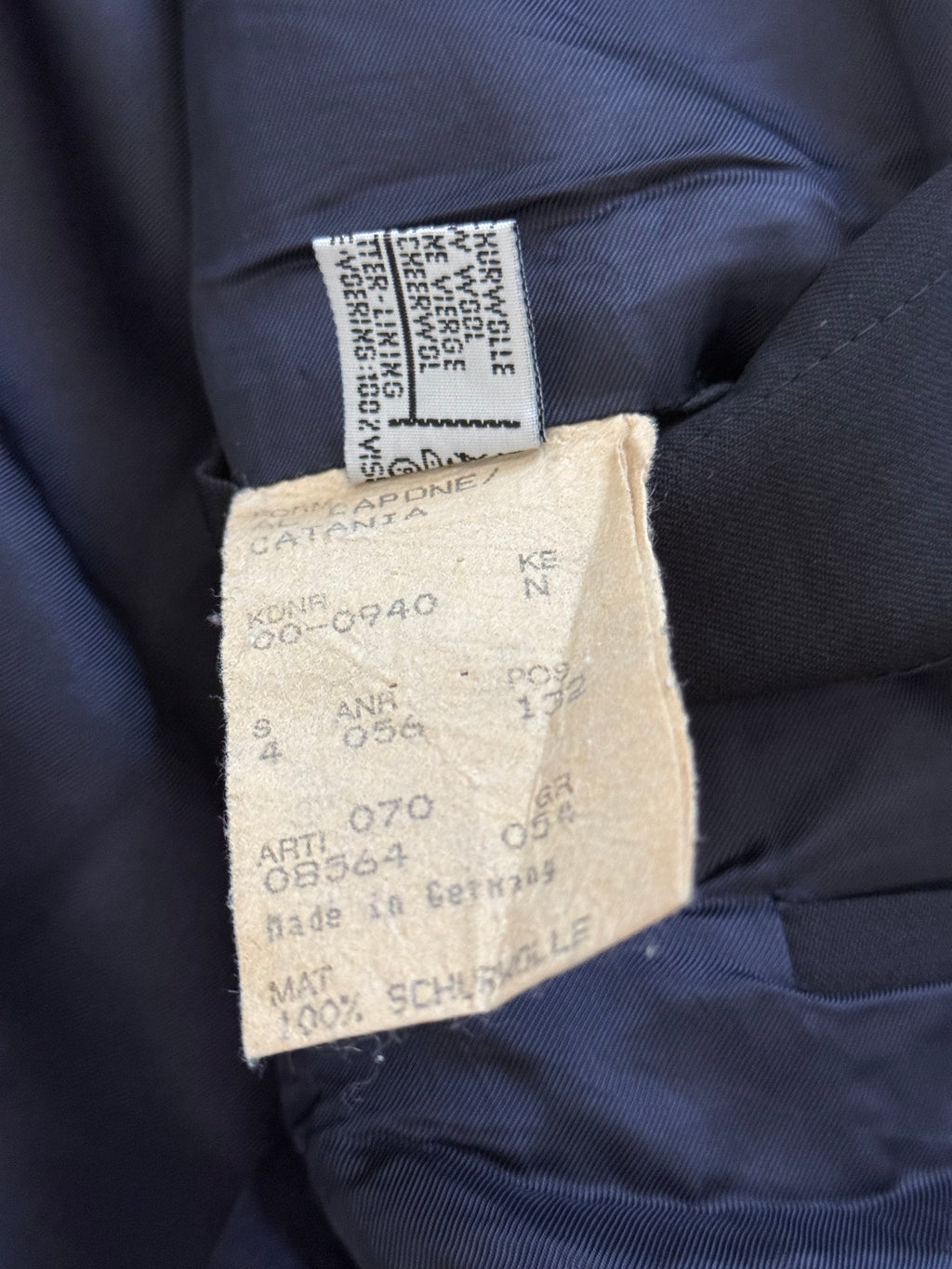Hugo Boss 1980s Peaked Lapel Double Breasted Wool Sports Blazer Jacket - Size XXL