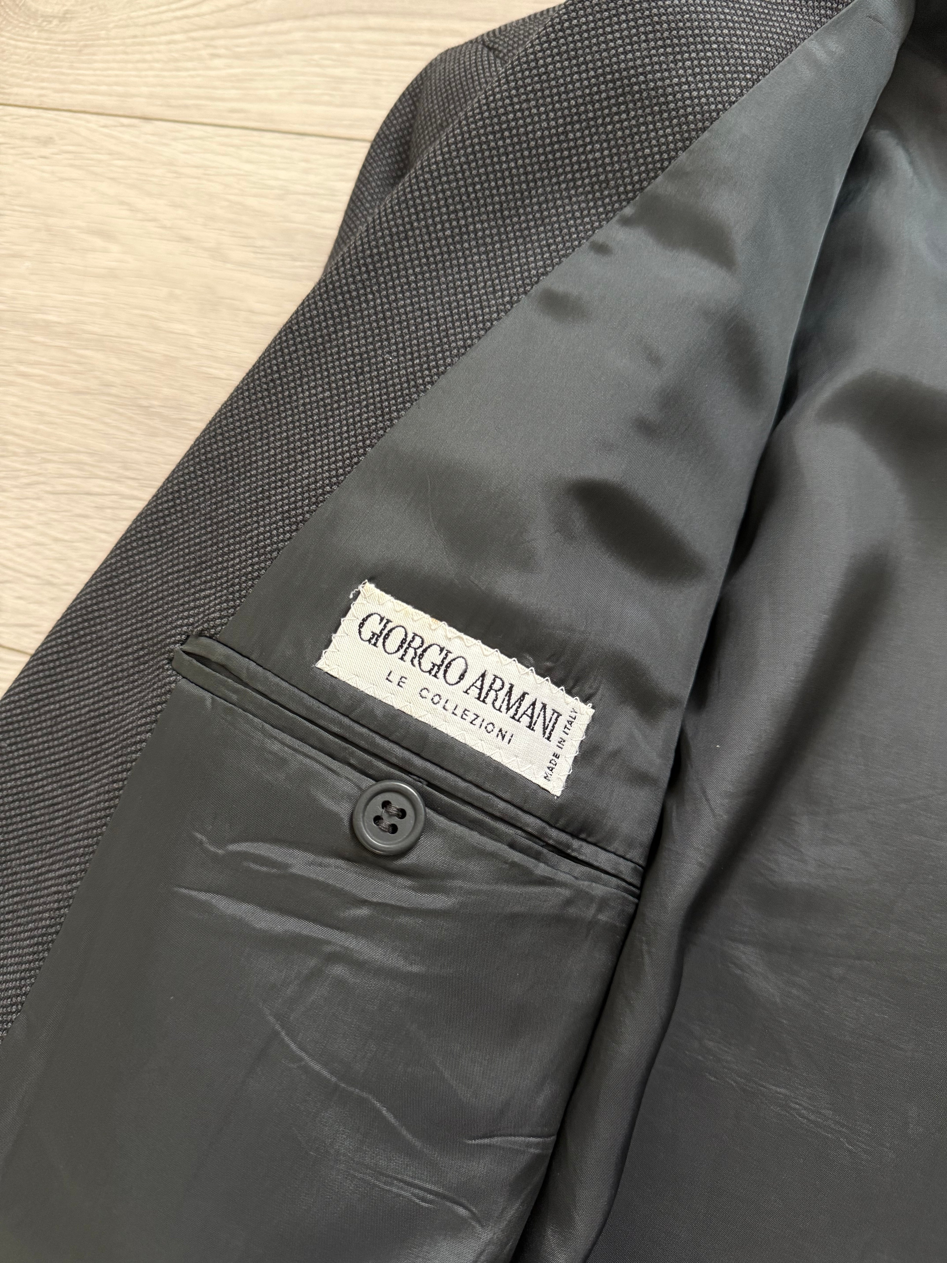 Giorgio Armani 1980s 2B Wool Sports Jacket Blazer - Size XL