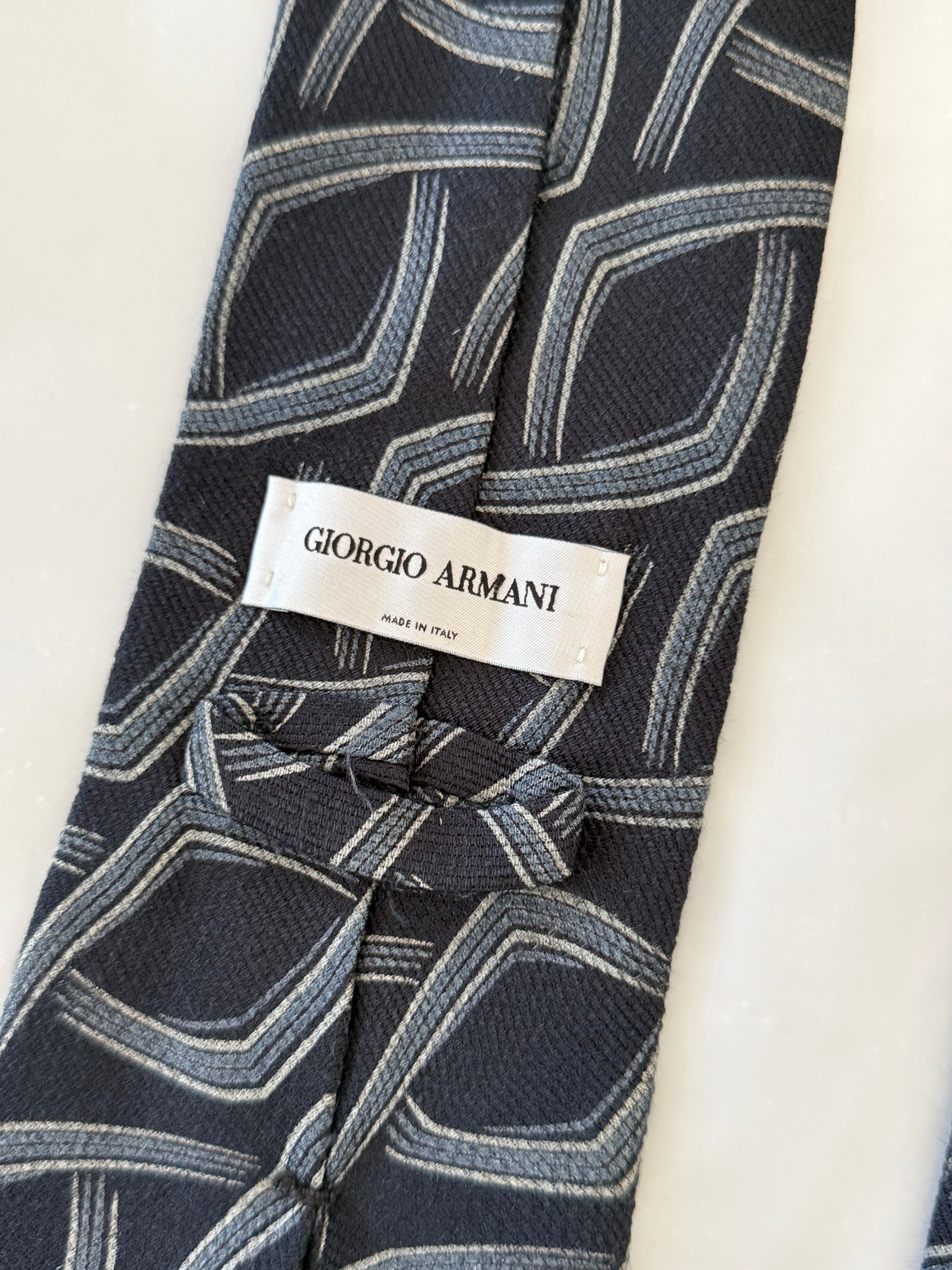 Giorgio Armani 1990s Silk Tie