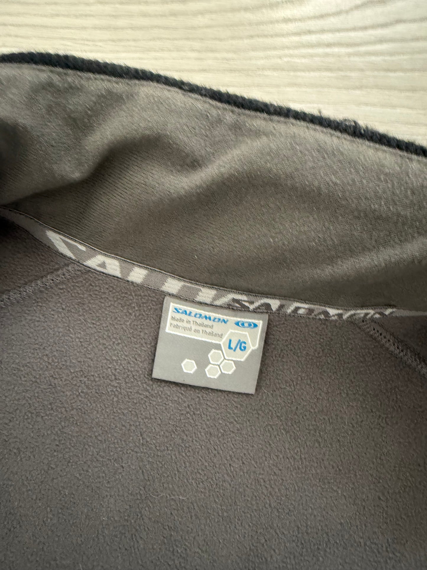 Salomon 2005 Clima Pro Tech Knit Fleece Lined Panelled Jacket - Size L